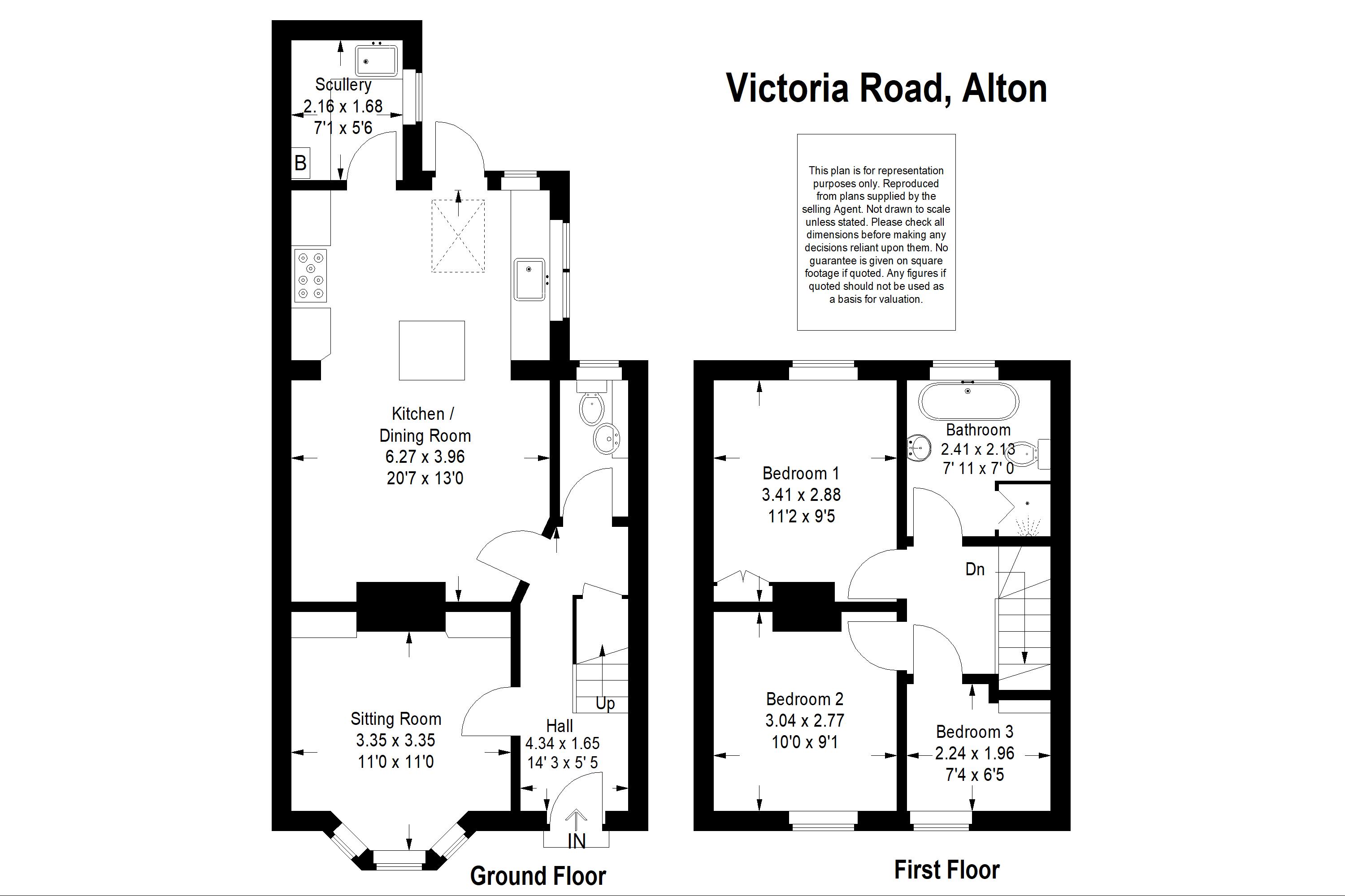 3 Bedrooms Semi-detached house for sale in Victoria Road, Alton, Hampshire GU34