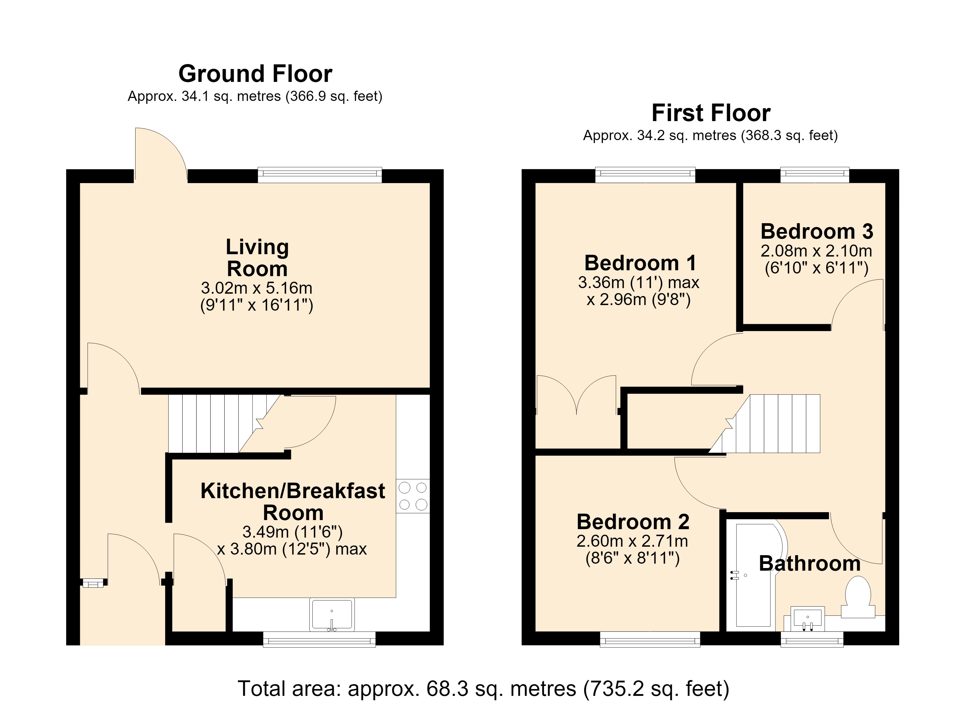 10, Home Close, Wiltshire floorplan