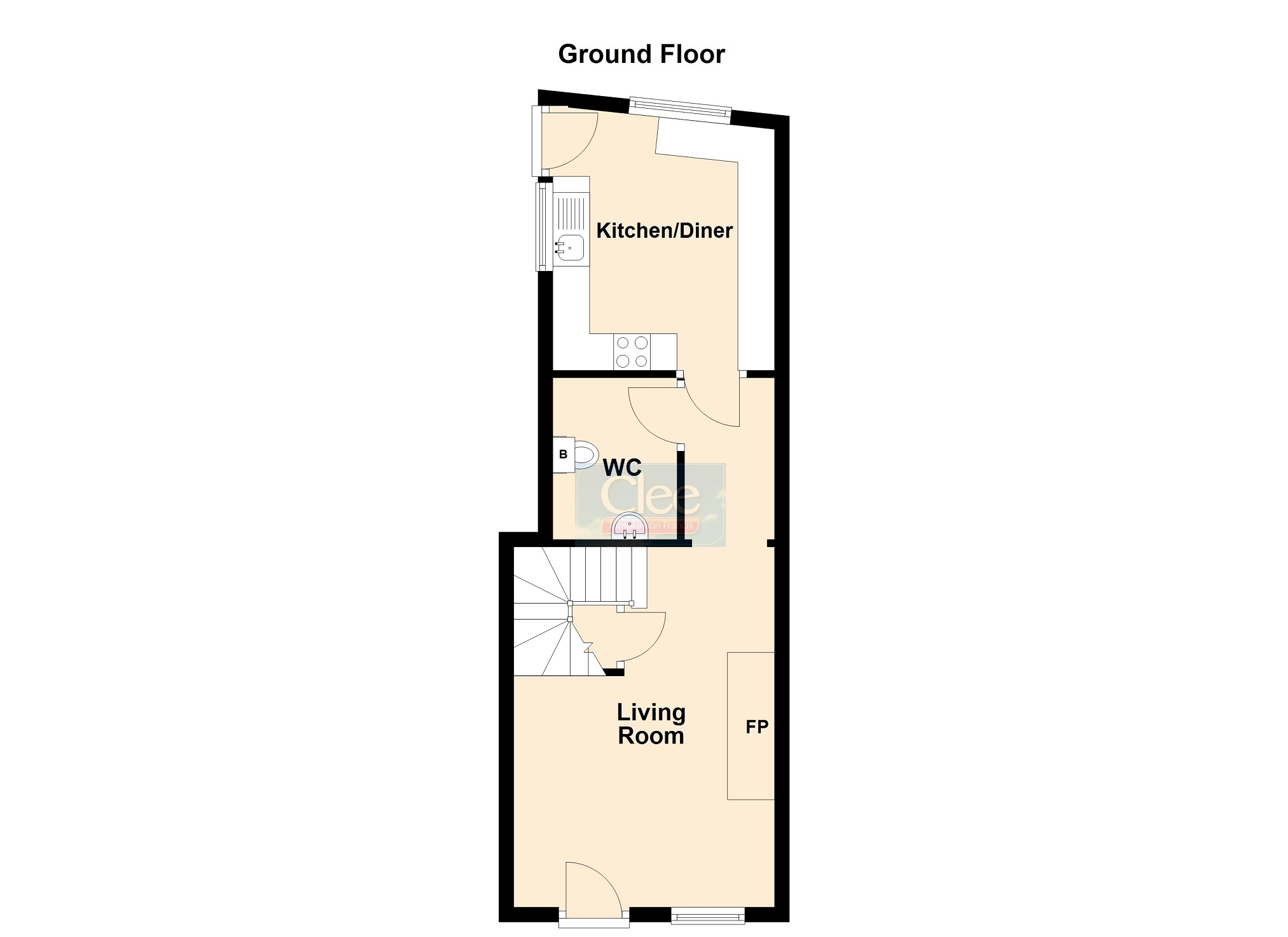18, Mill Street, Brecon floorplan