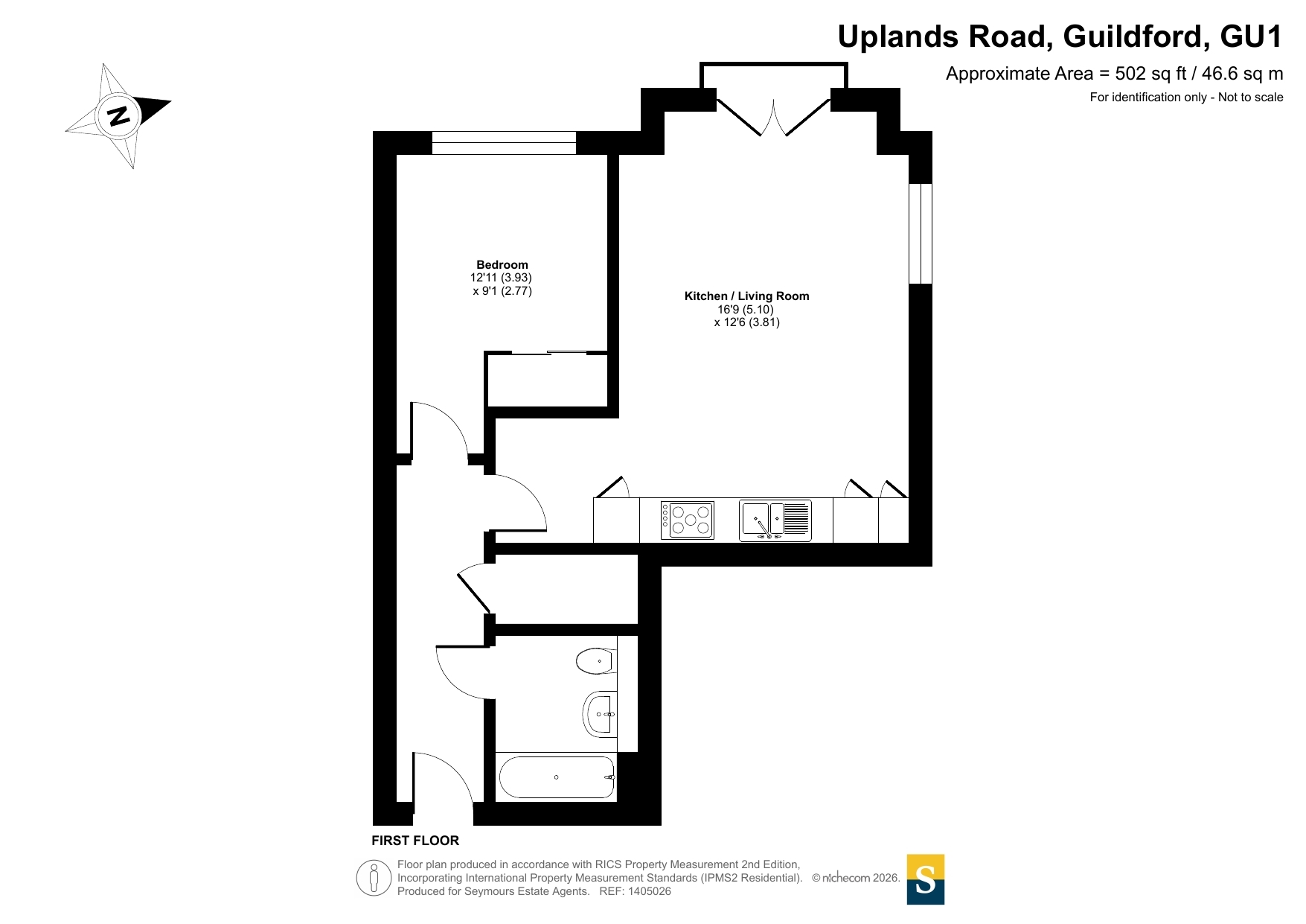 45, Uplands Road, Surrey floorplan