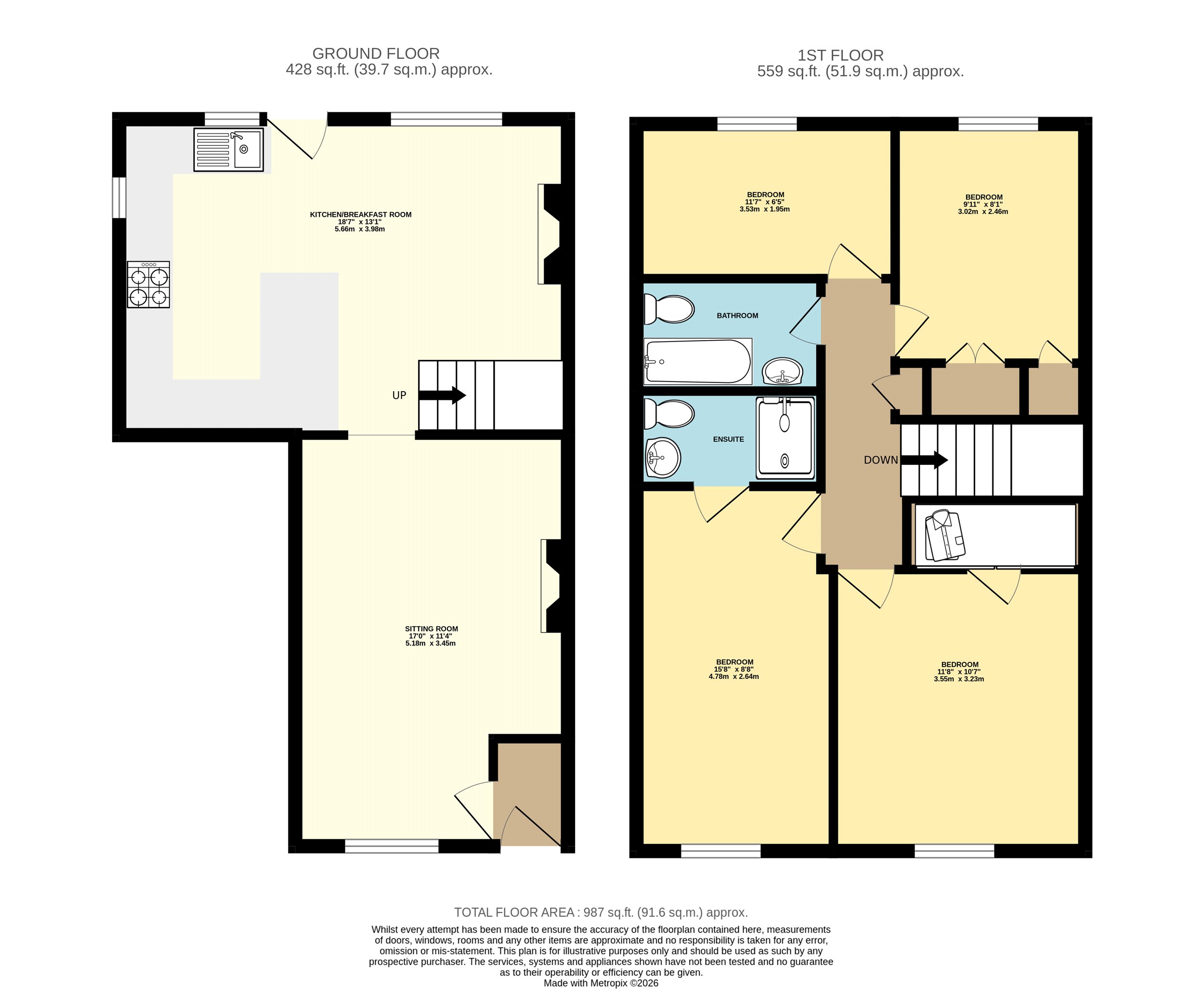 The Eyrie,, The Village, Chulmleigh floorplan
