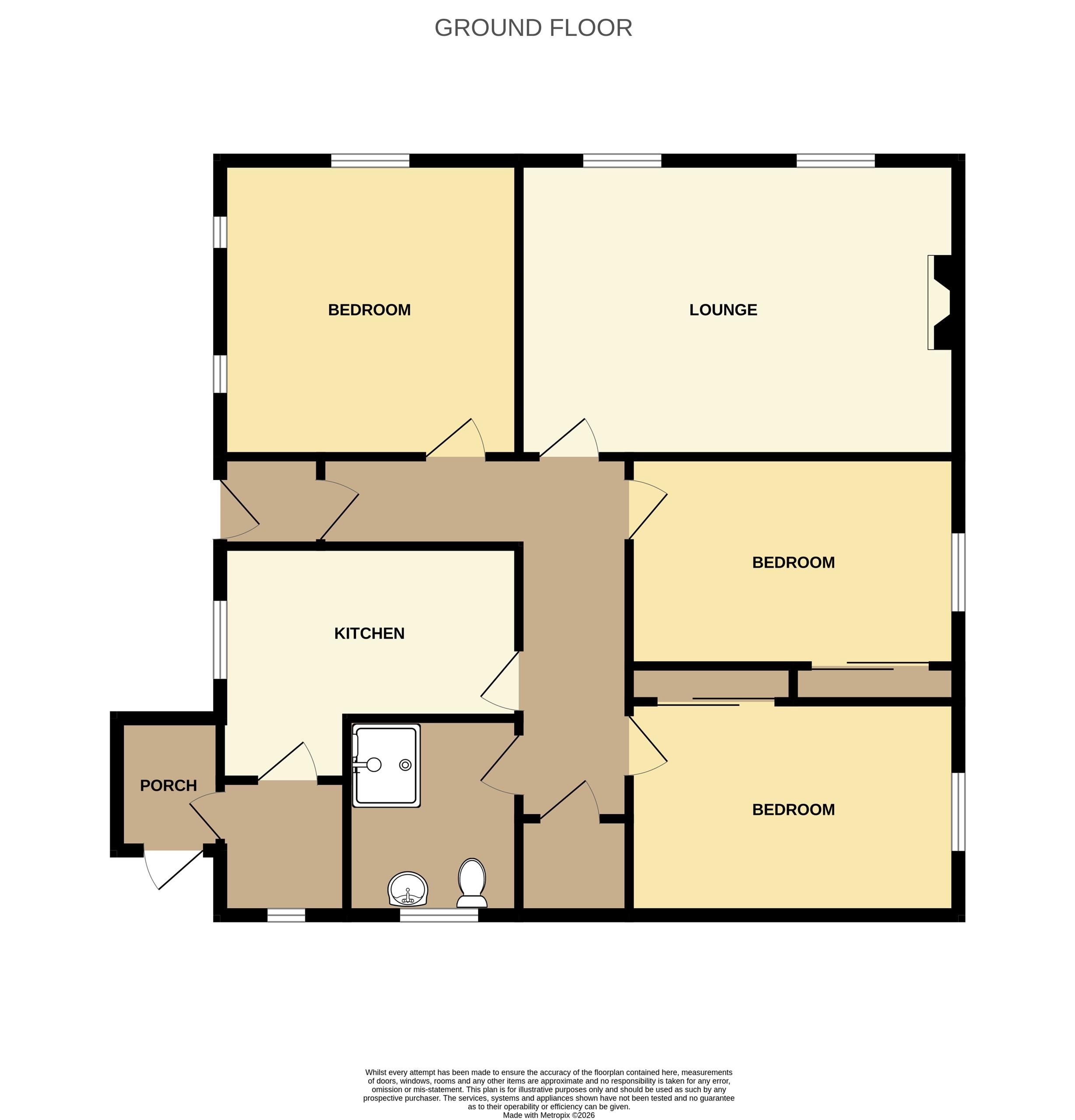Auld Smiddy, Auld Smiddy, Thornhill floorplan