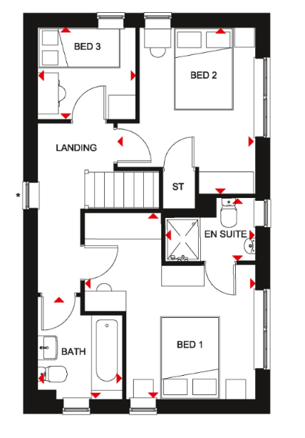 H8813357, Waterhouse Way, Hampton, Peterborough floorplan