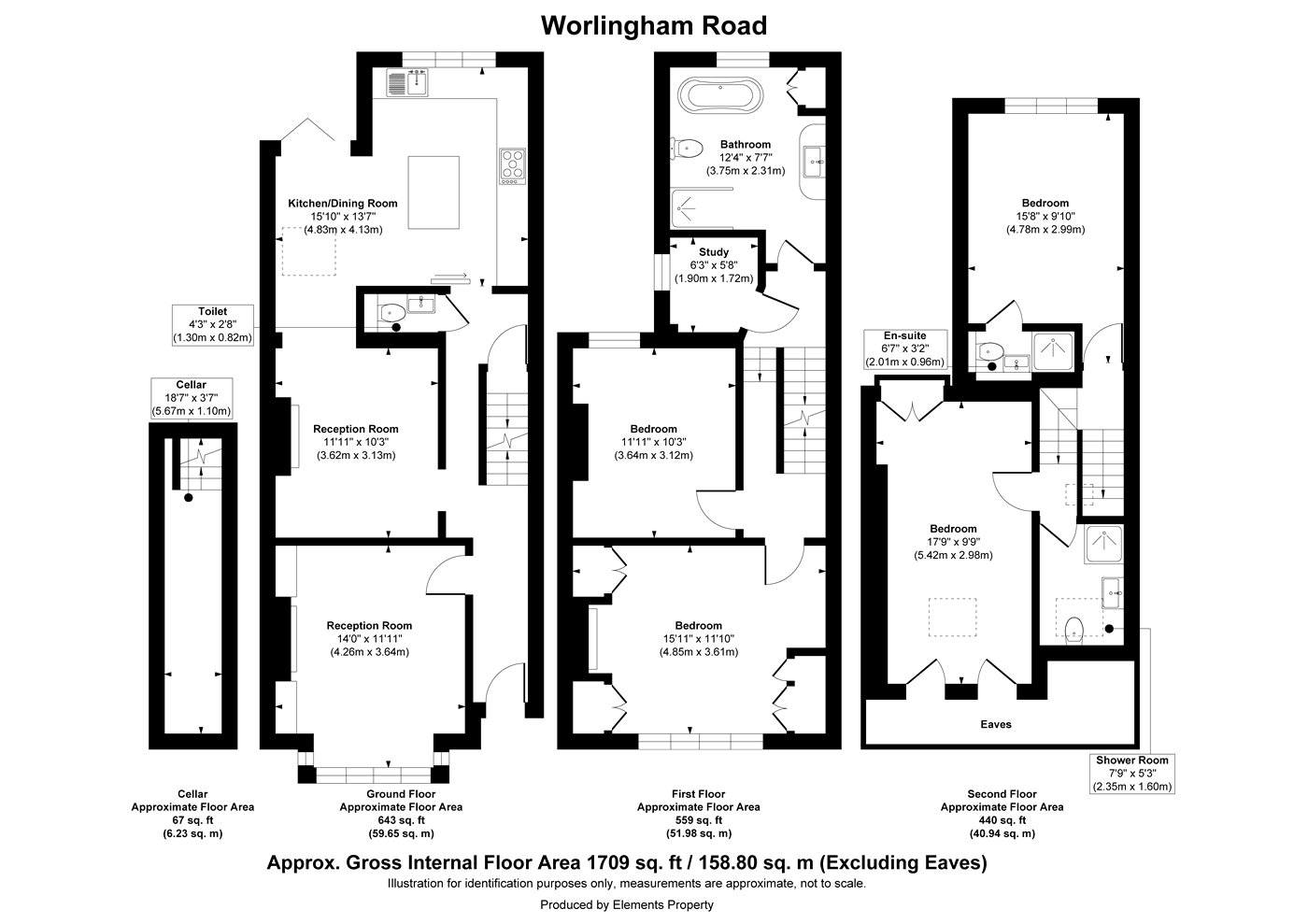 Worlingham Road, East Dulwich, London, SE22 floorplan