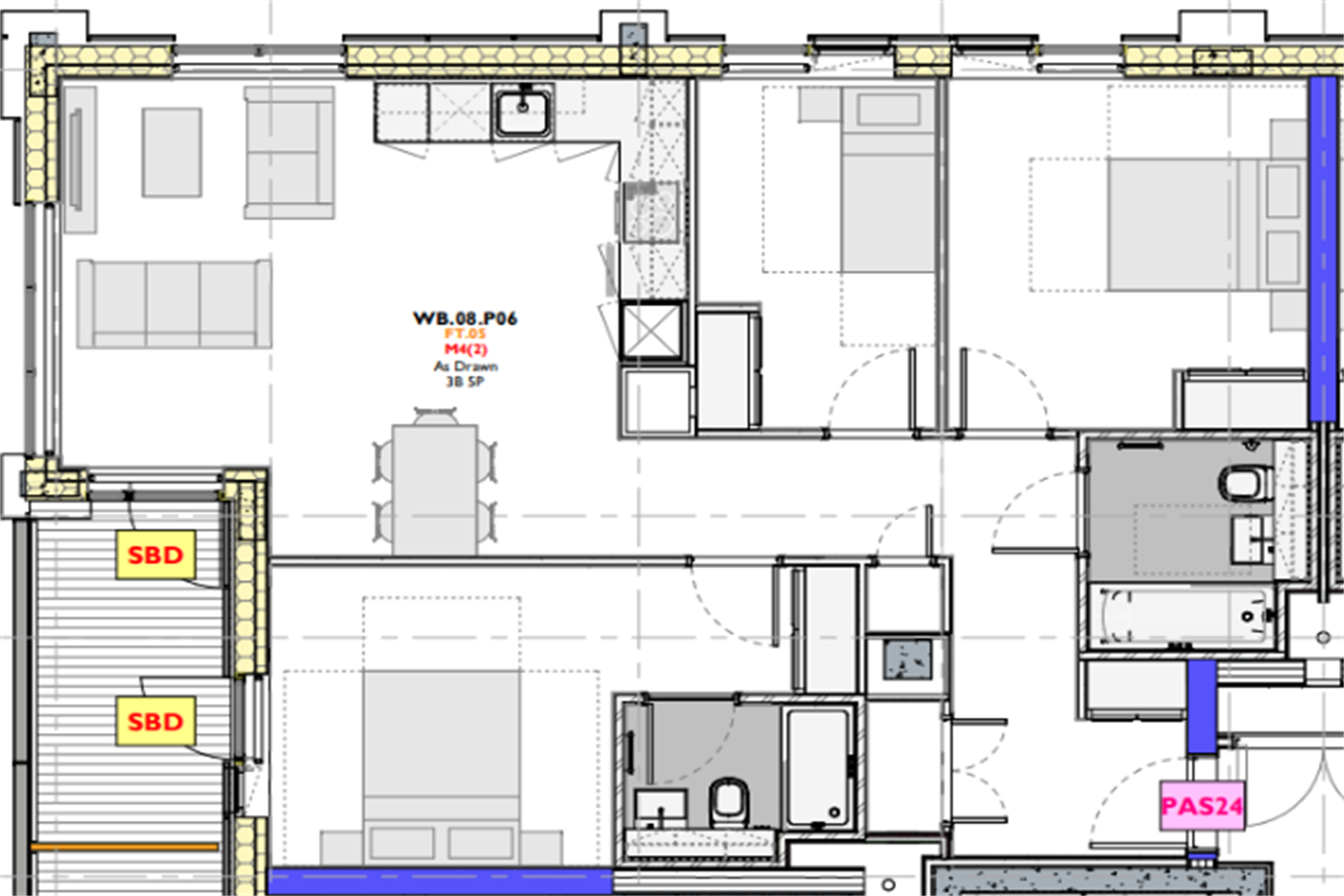 117, Flat 1001, Felixstowe Road, London floorplan