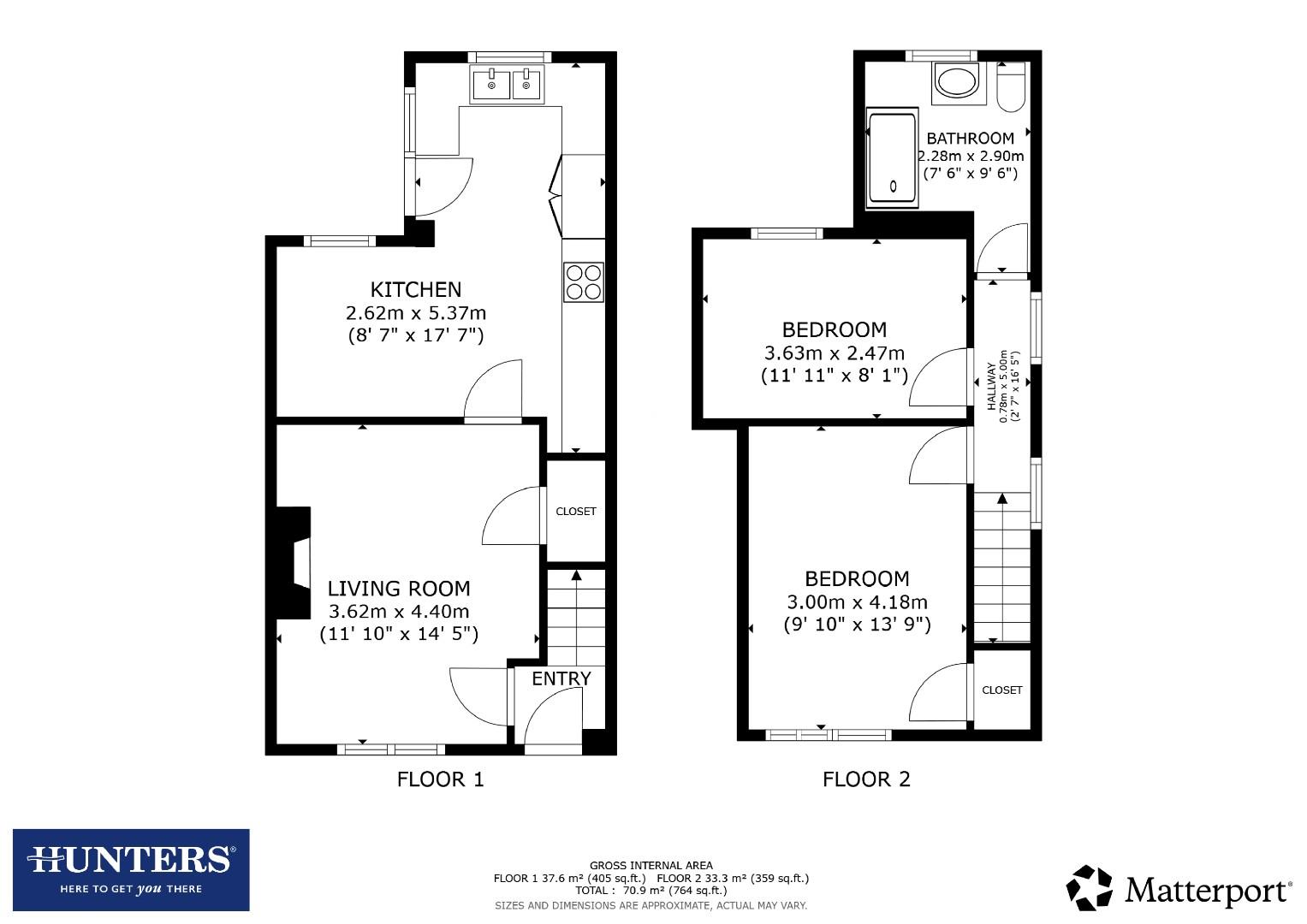 41, The Crossways, Otley floorplan