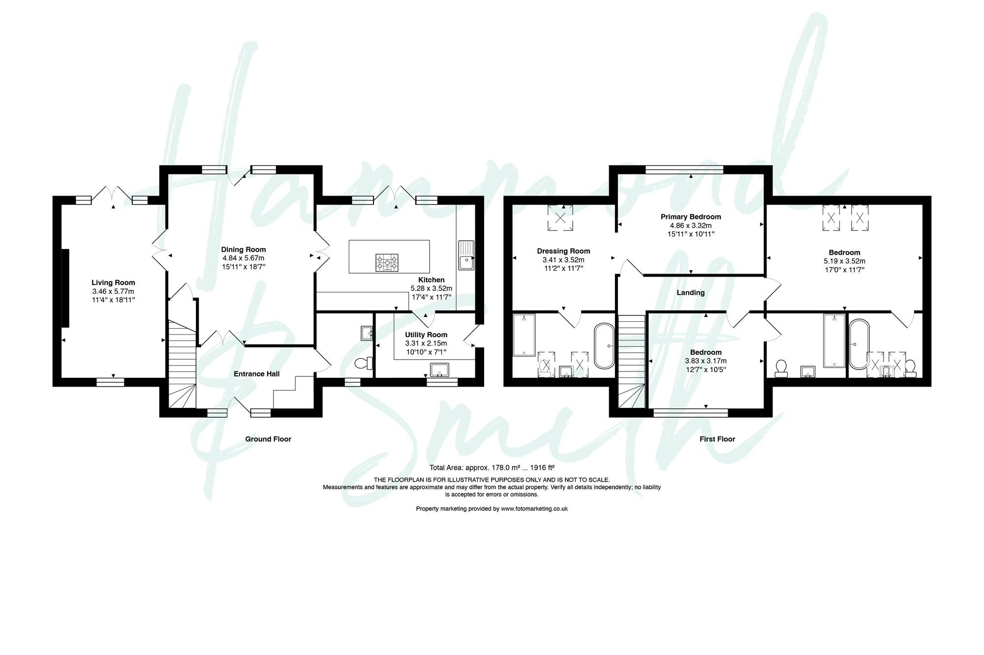 5 Bonningtons Yard Station Road, Bishop's Stortford floorplan