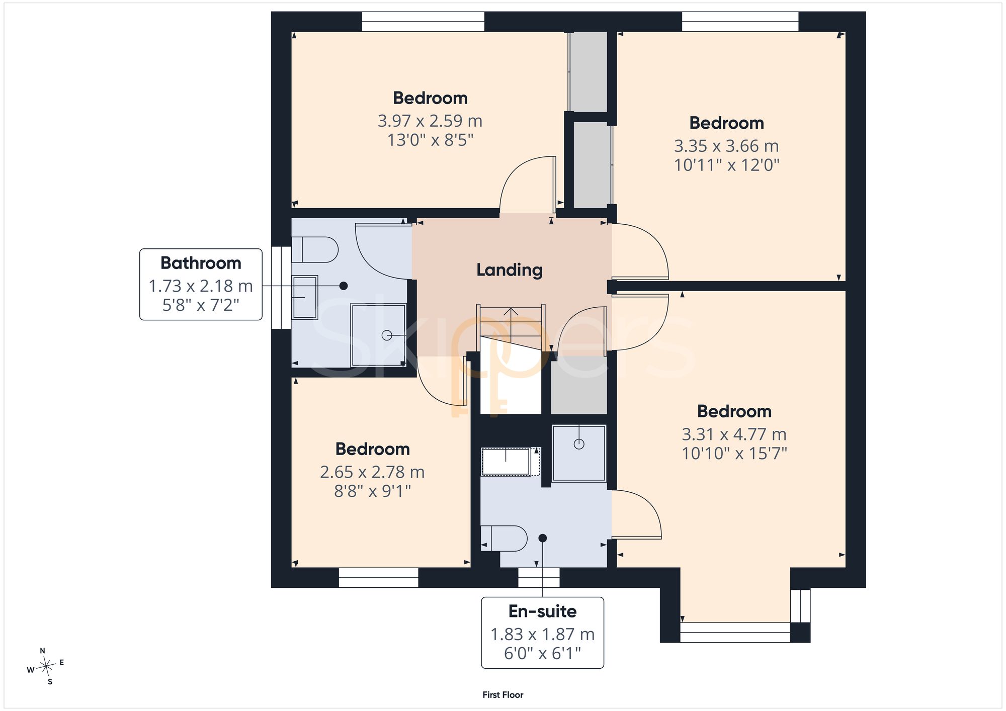 45 Acorn Close, Ashford floorplan