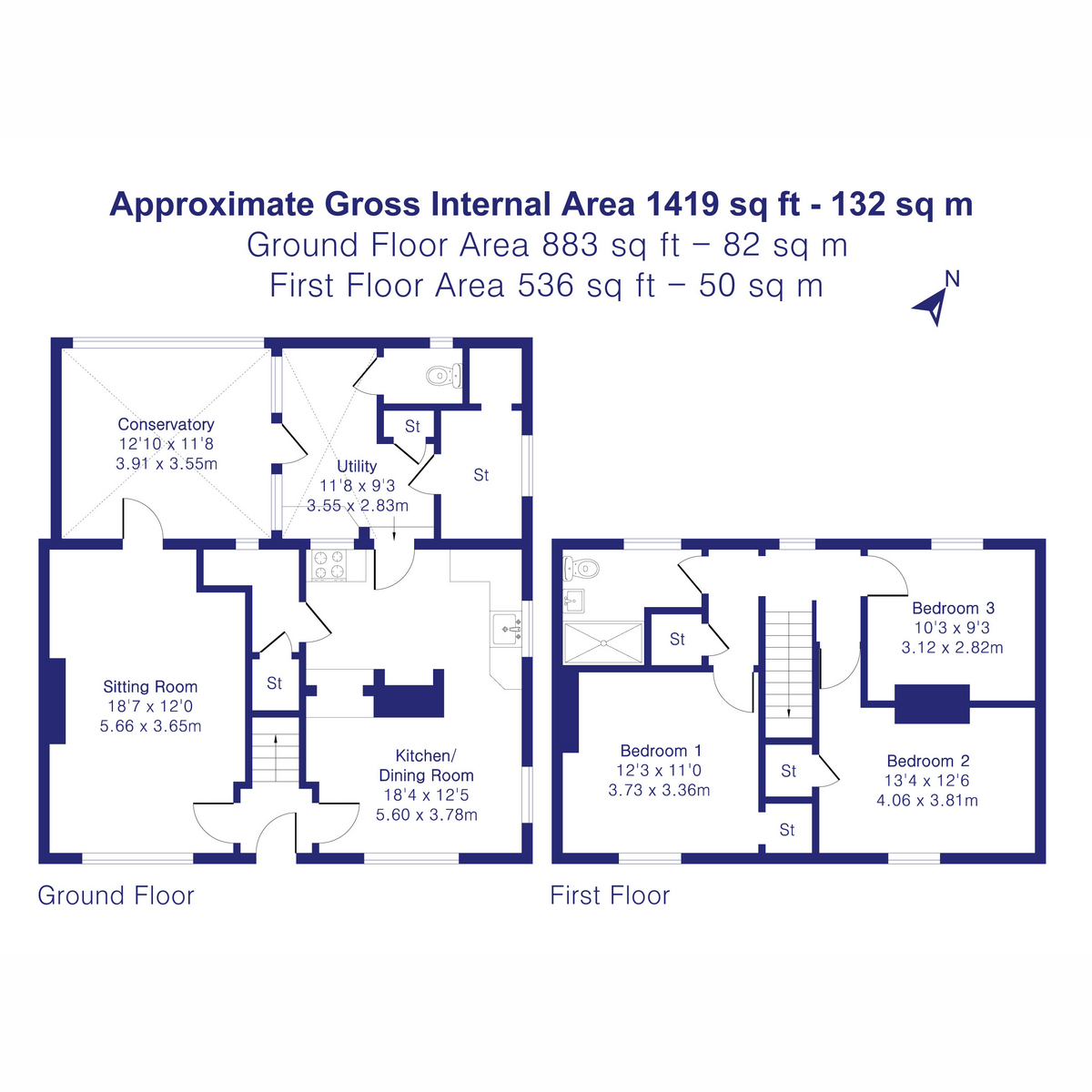 1 Quarry Cottages, Somerton Road, Ardley floorplan