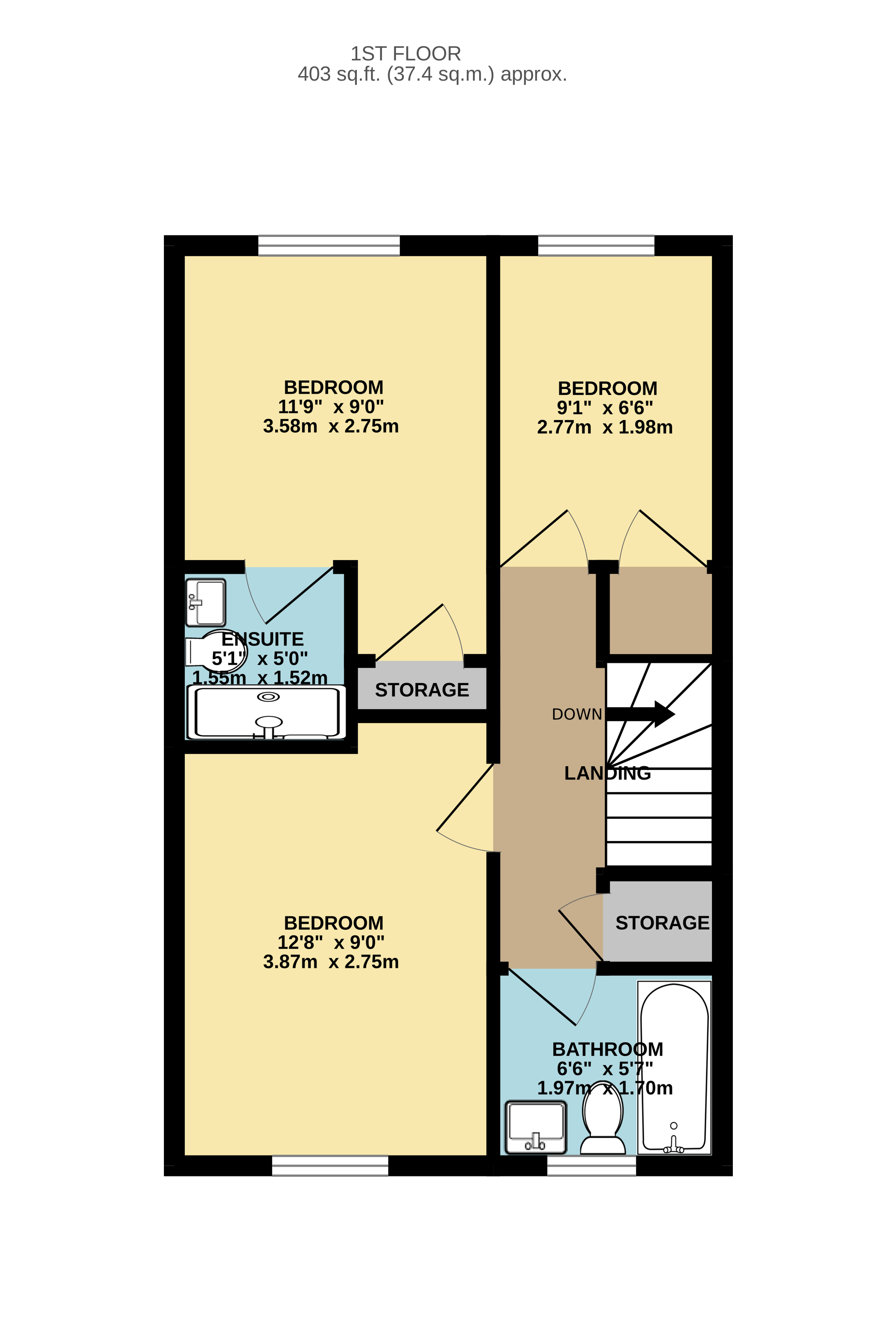 11, Tyler Road, Tonbridge floorplan