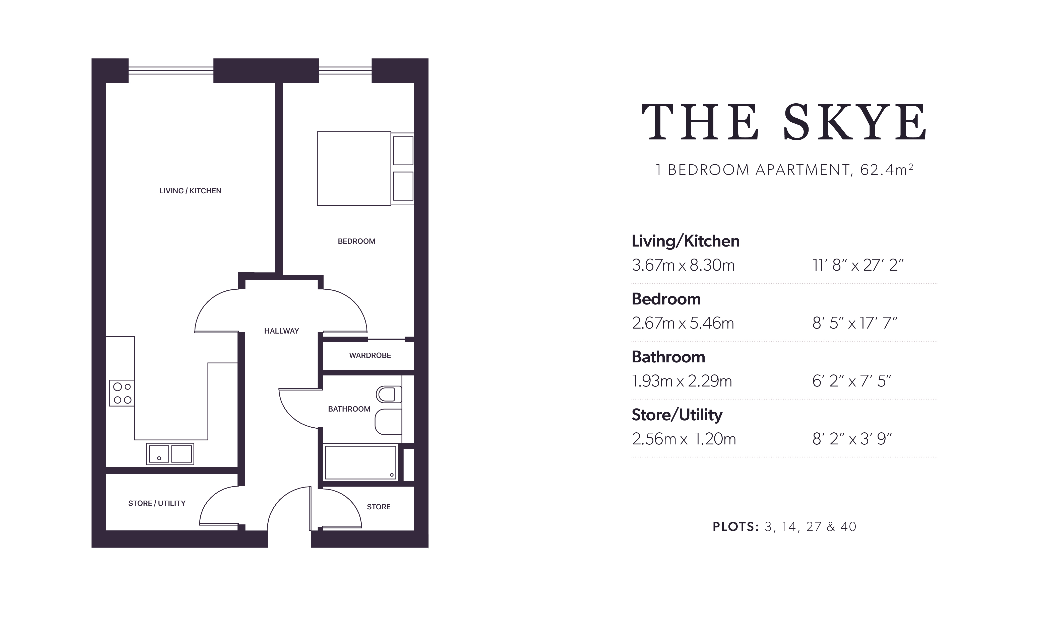 The Skye, Waterside Development, Bishopton floorplan