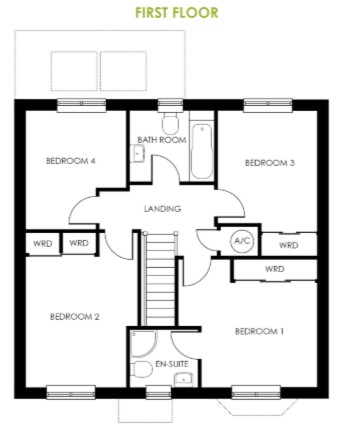 3, Rylands Drive, Whitchurch floorplan