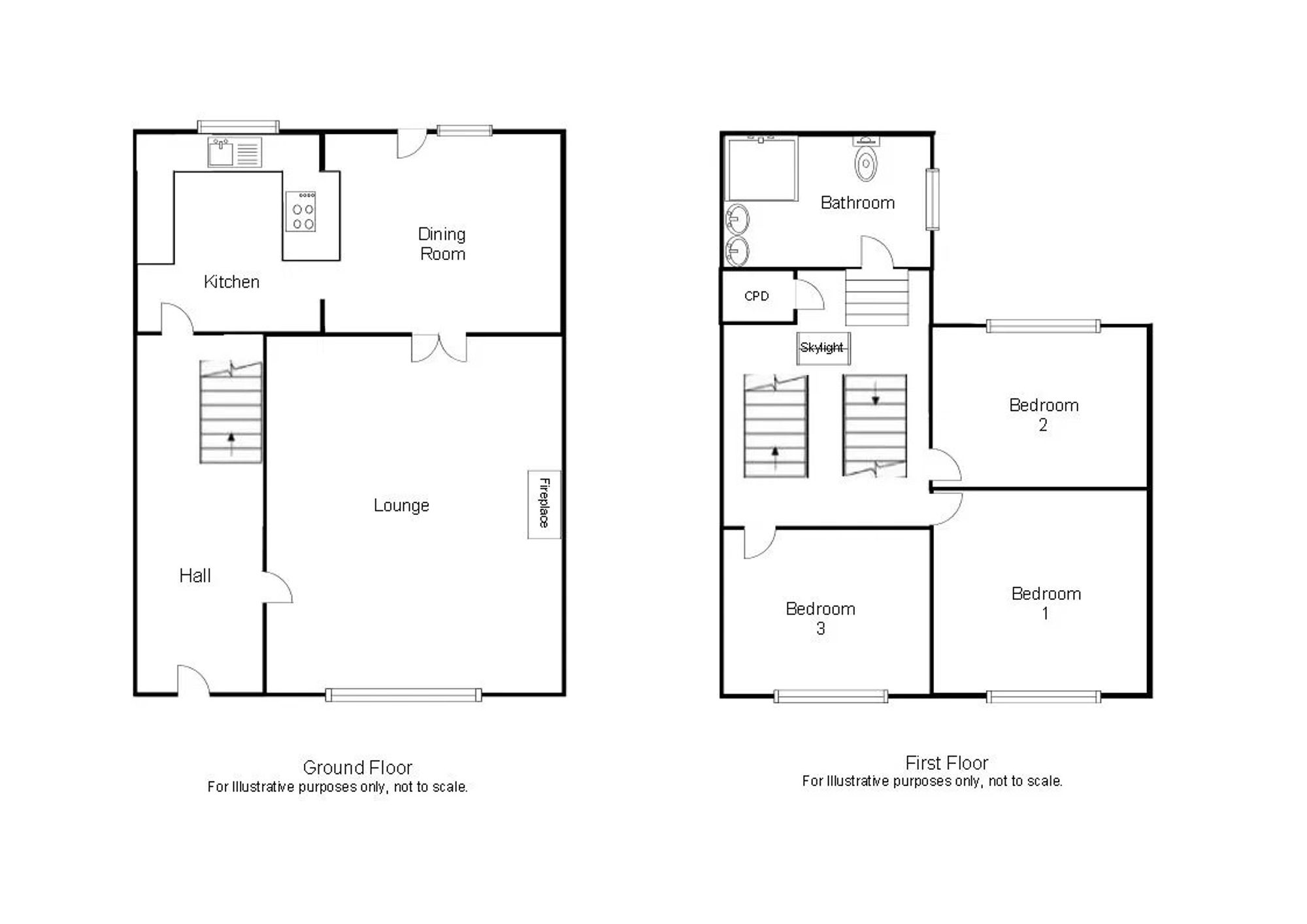 2 Mayfield Drive, Tenby floorplan