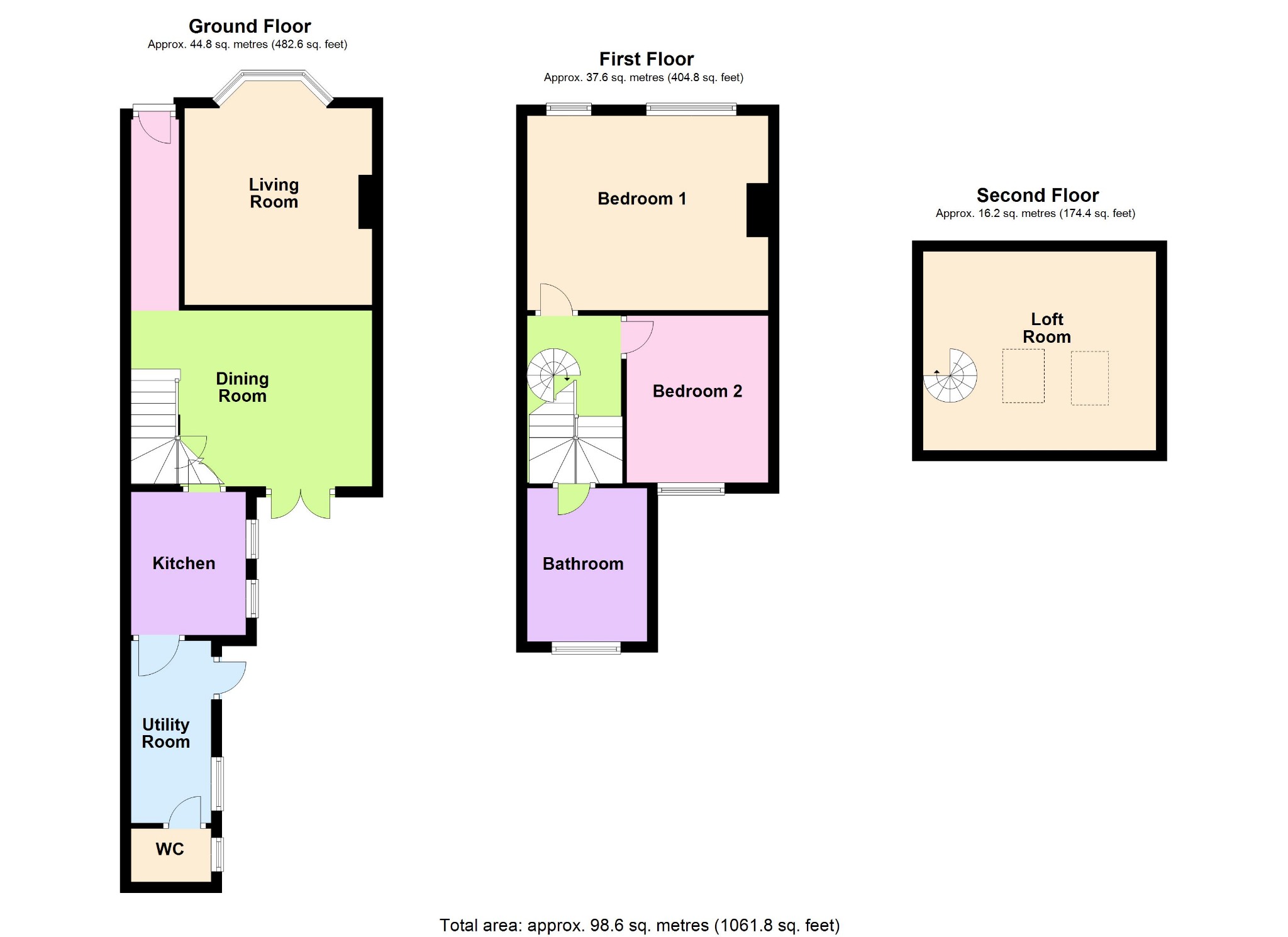 9 Victoria Villas, Bilsham Road, Arundel floorplan
