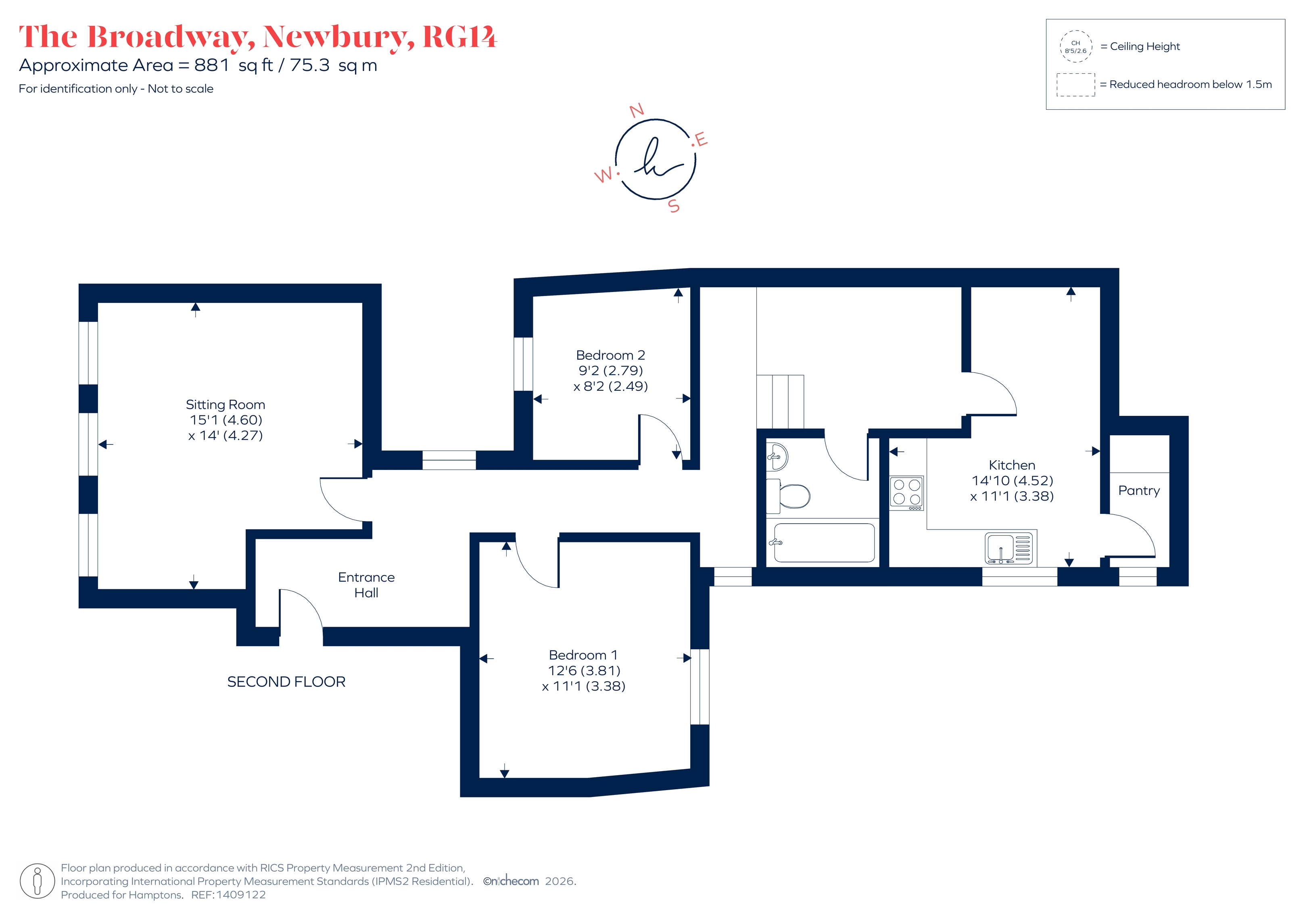The Broadway, Newbury floorplan