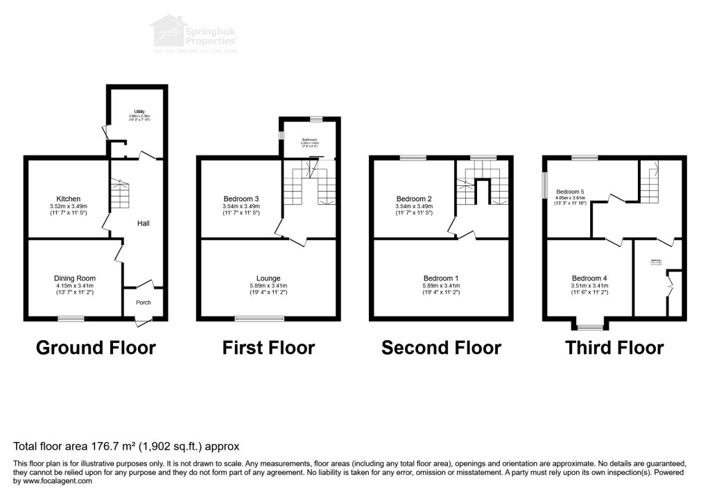 2, The Strand, Ilfracombe floorplan