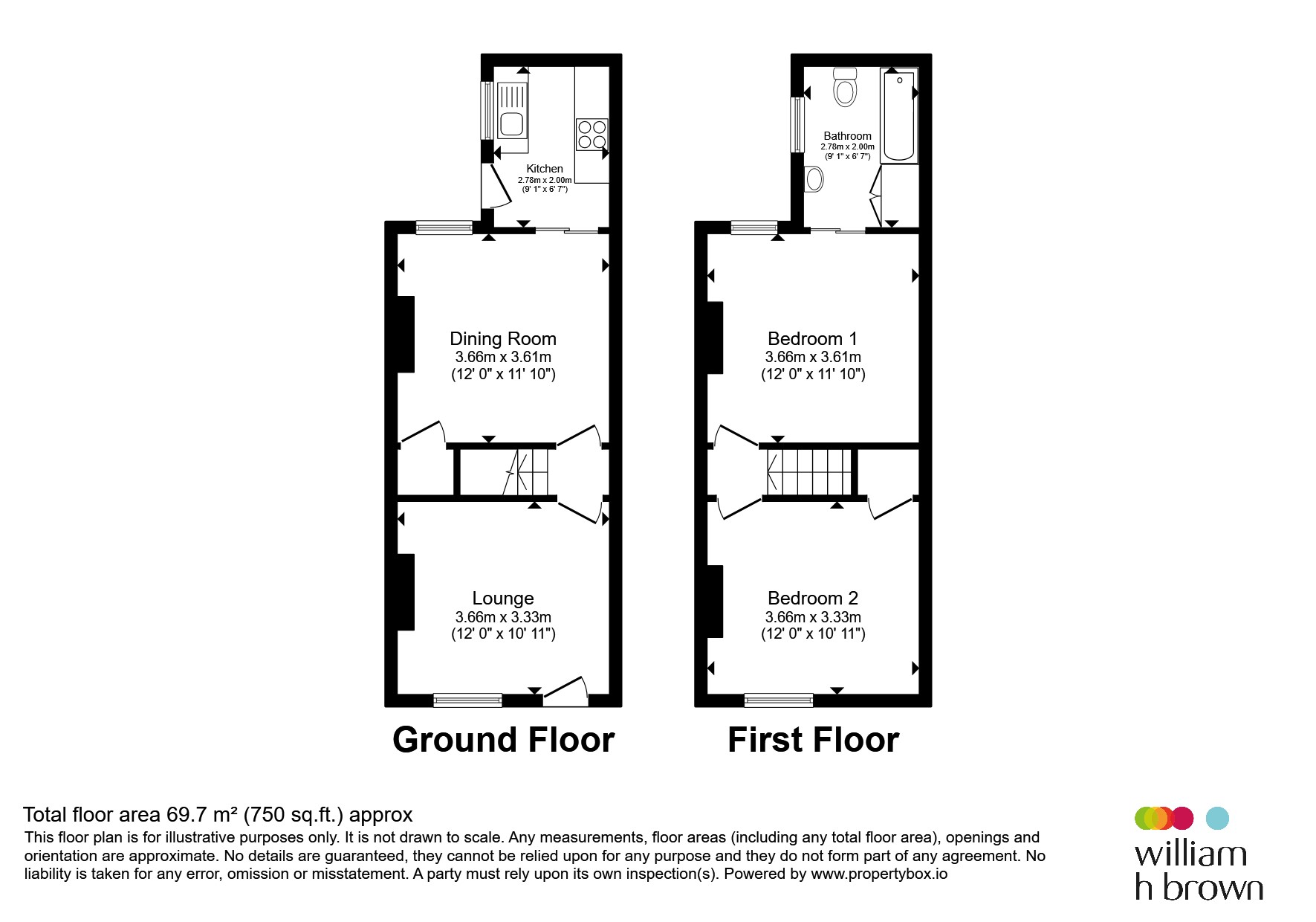 13, Nicholson Street, Newark floorplan