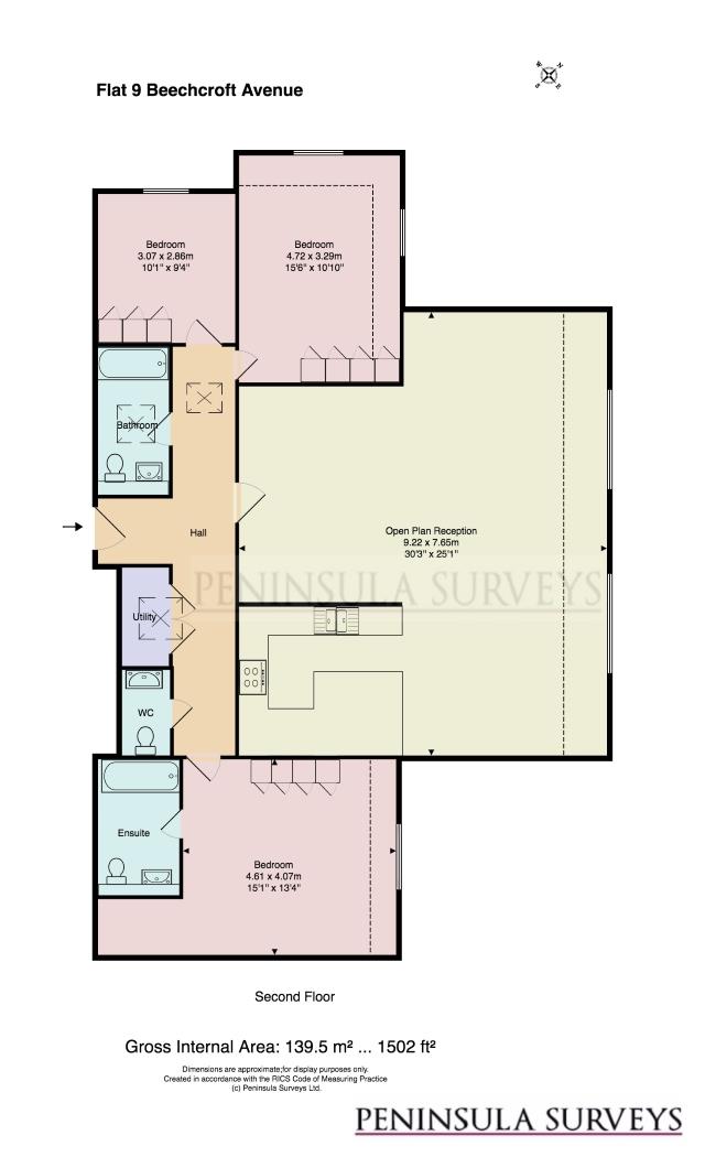 9, Sandwell Court, London floorplan