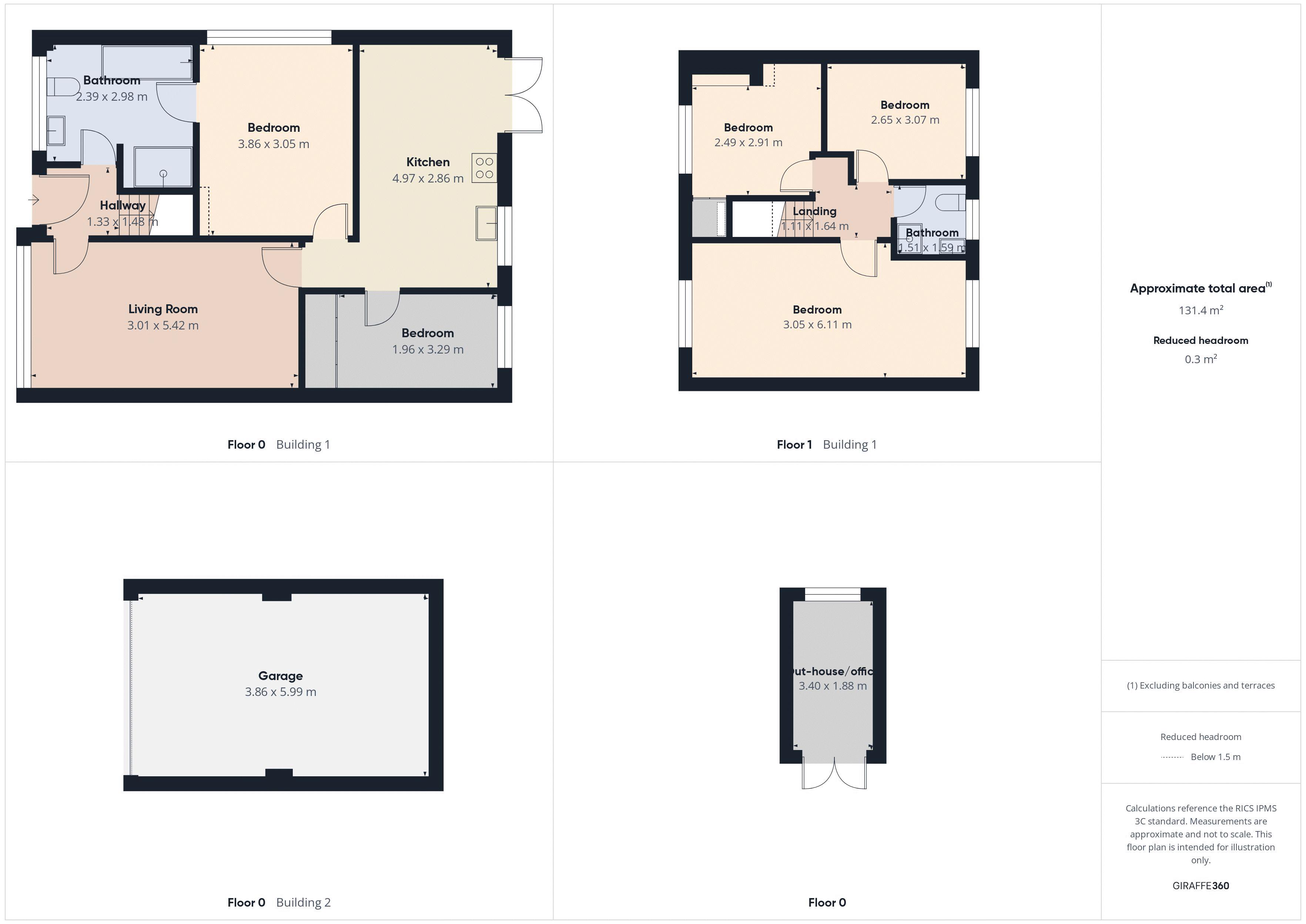 20, Grasmere Road, Royton floorplan