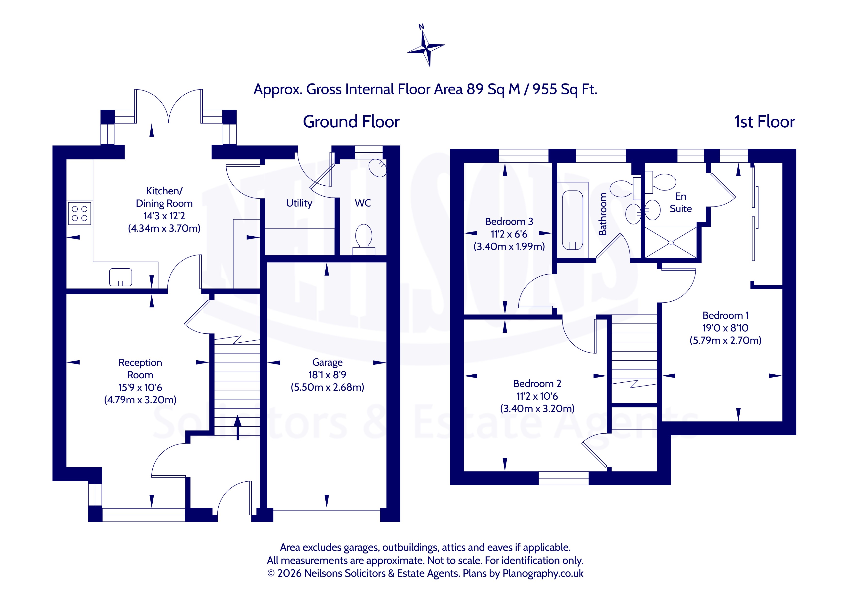 99, Bonnybridge Drive, Edinburgh floorplan