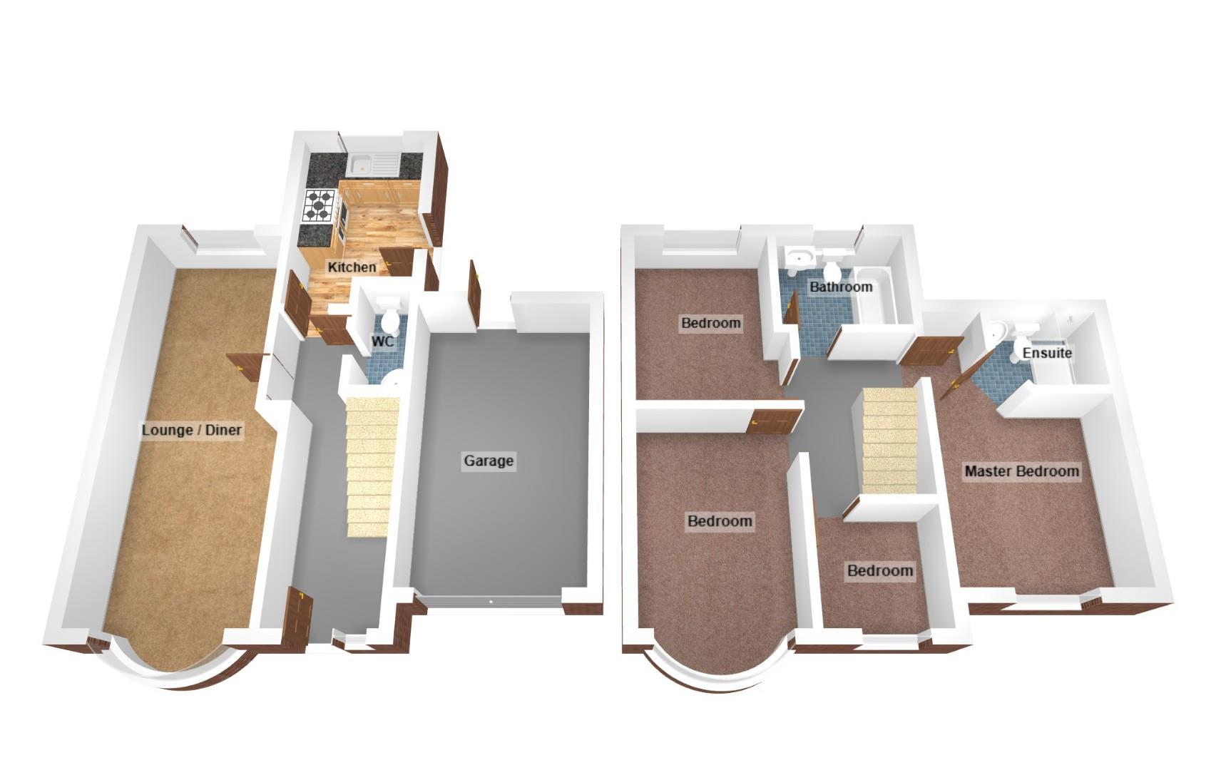 55A, Stockwell Drive, Bristol floorplan