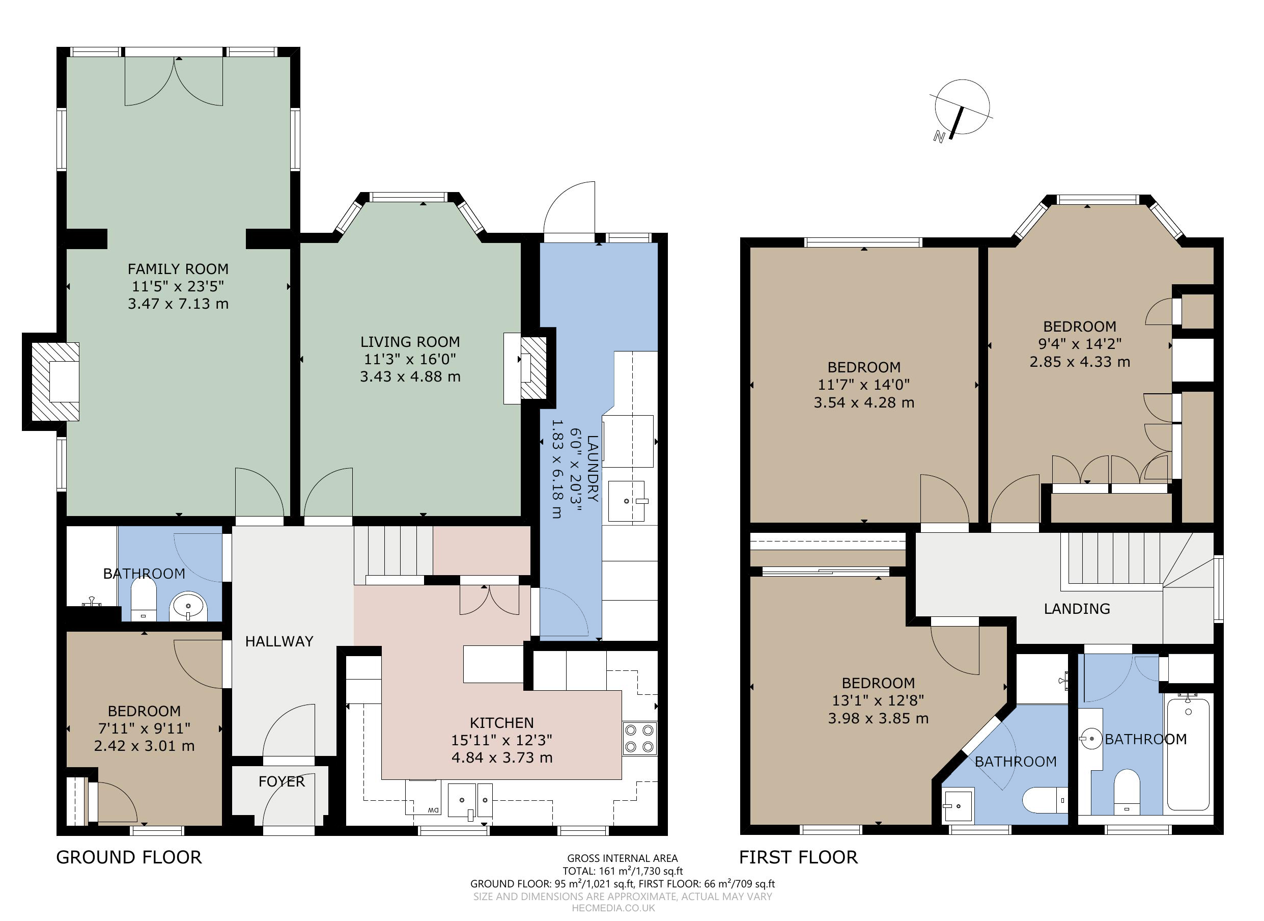 11, Five Mile Drive, Oxfordshire floorplan