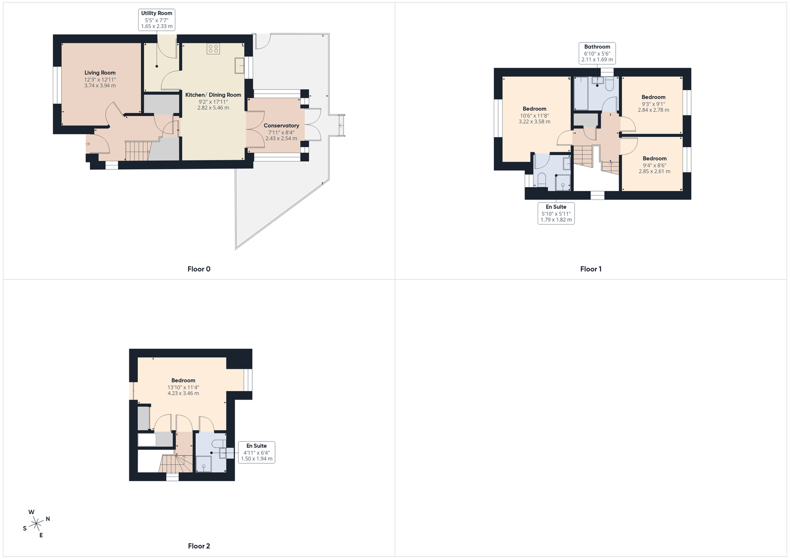 35, Granite Way, Liskeard floorplan
