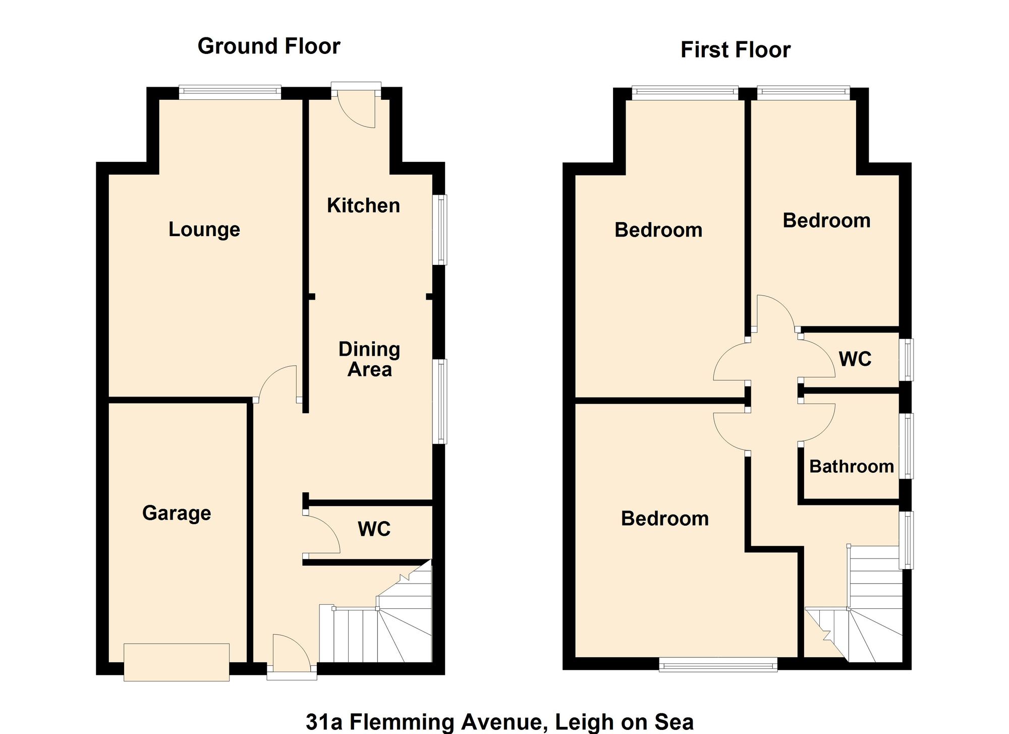 Flemming Avenue, LeighOnSea SS9, 3 bedroom end terrace house for sale