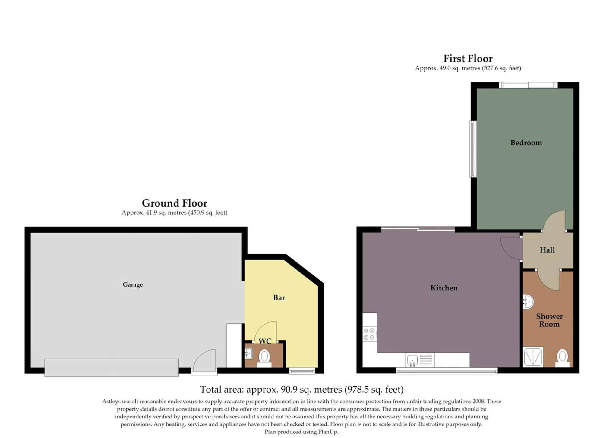 84a Newton Road, Swansea floorplan