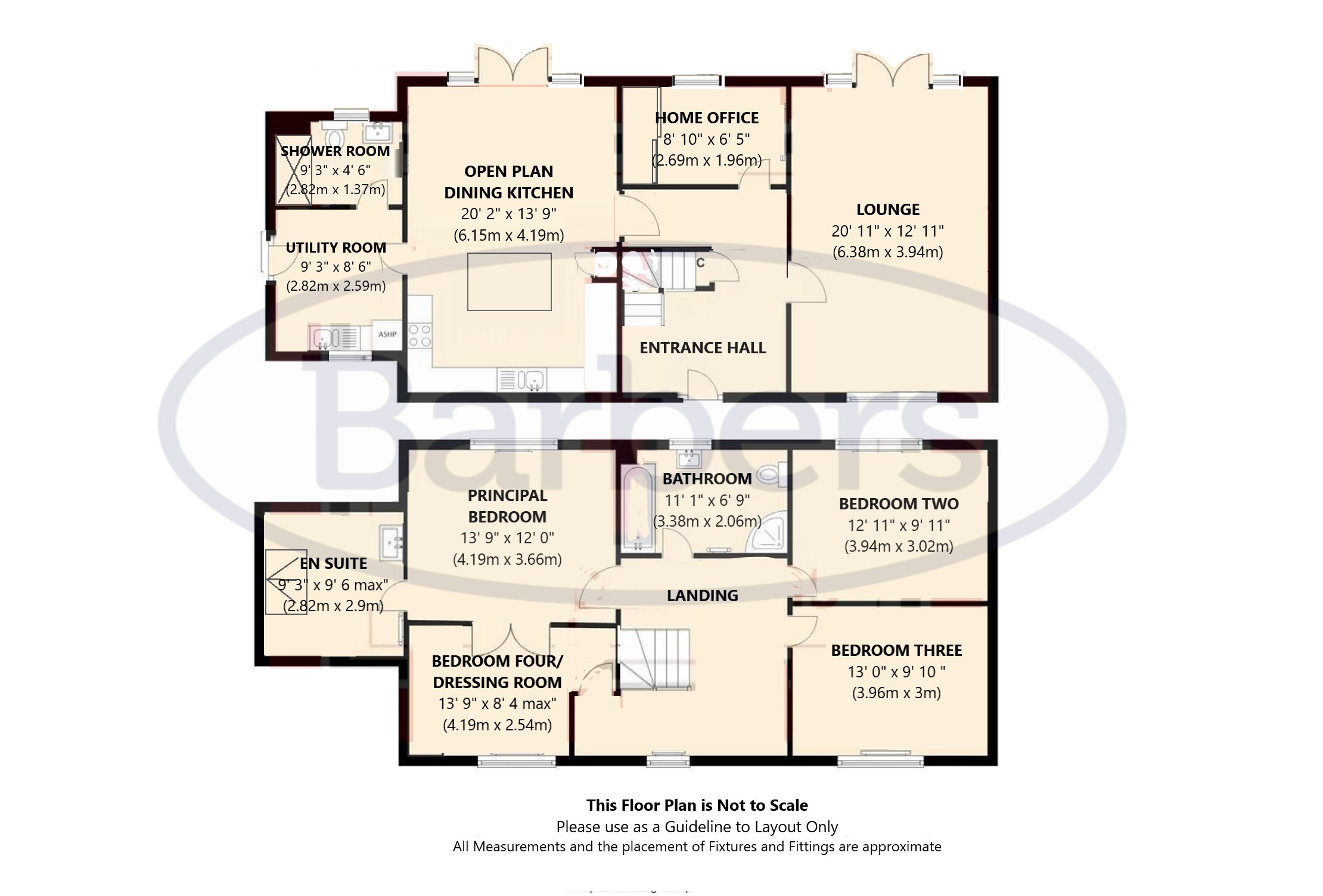 Chilcote, Wood Lane, Market Drayton floorplan