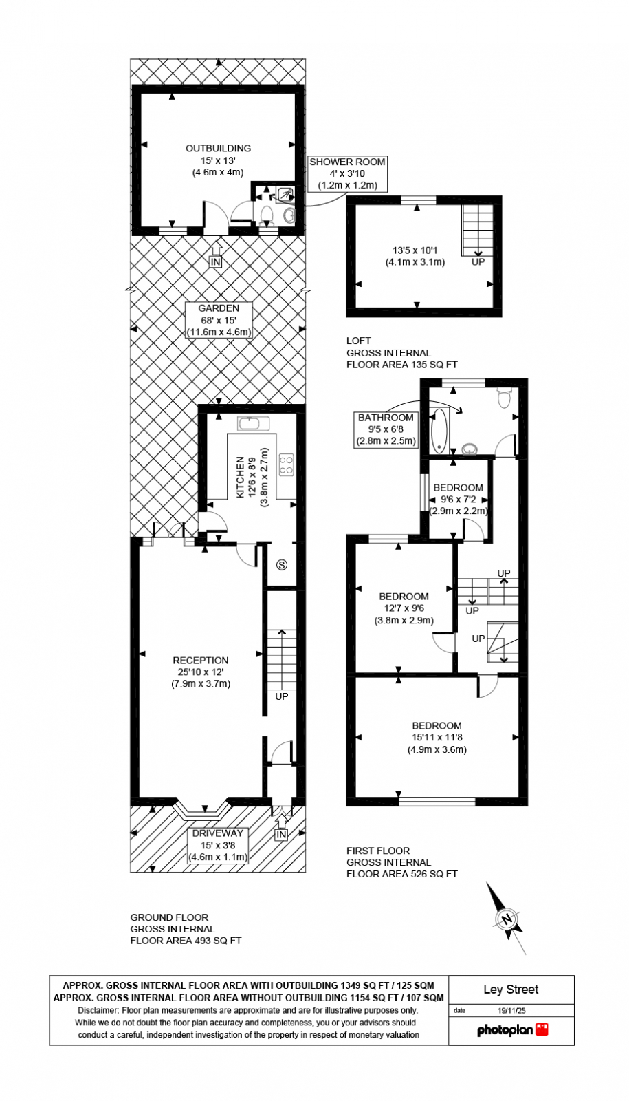 487, Ley Street, Ilford floorplan