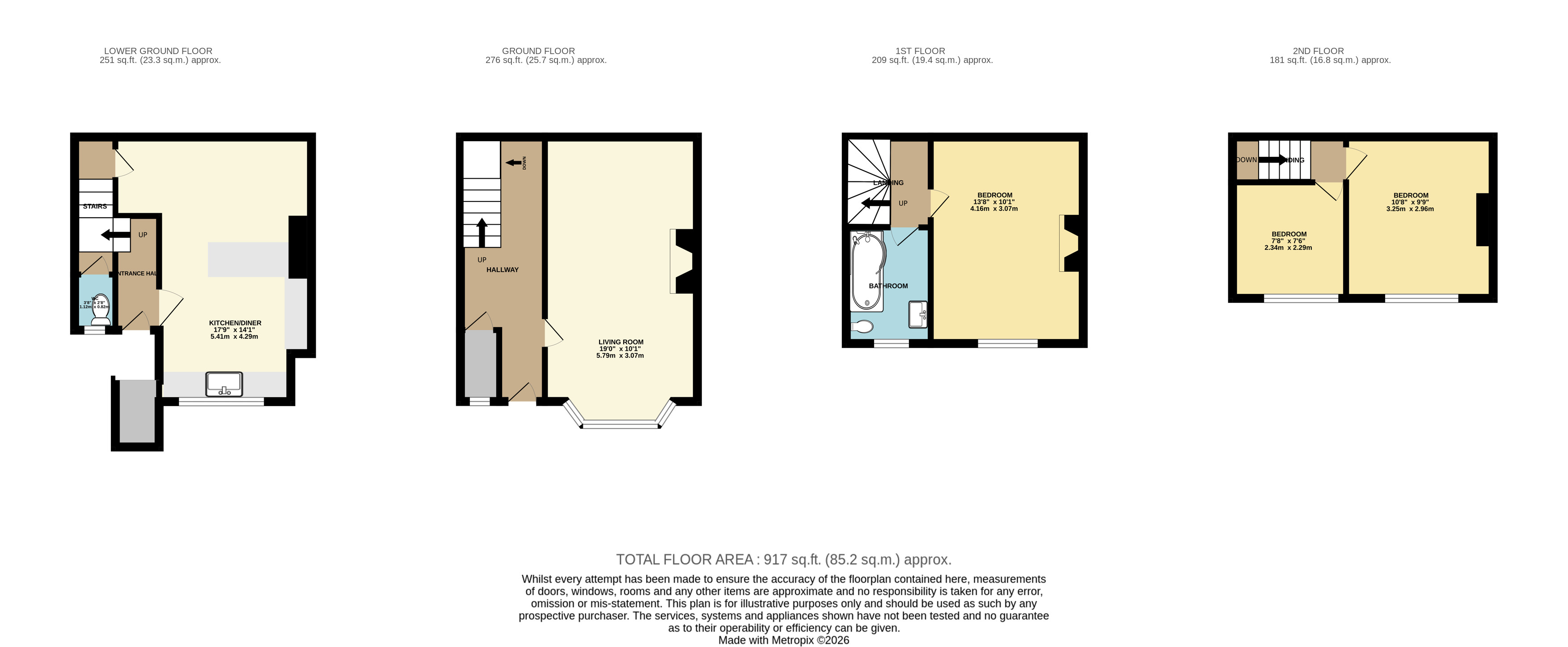 11, Methley Mount, Leeds floorplan