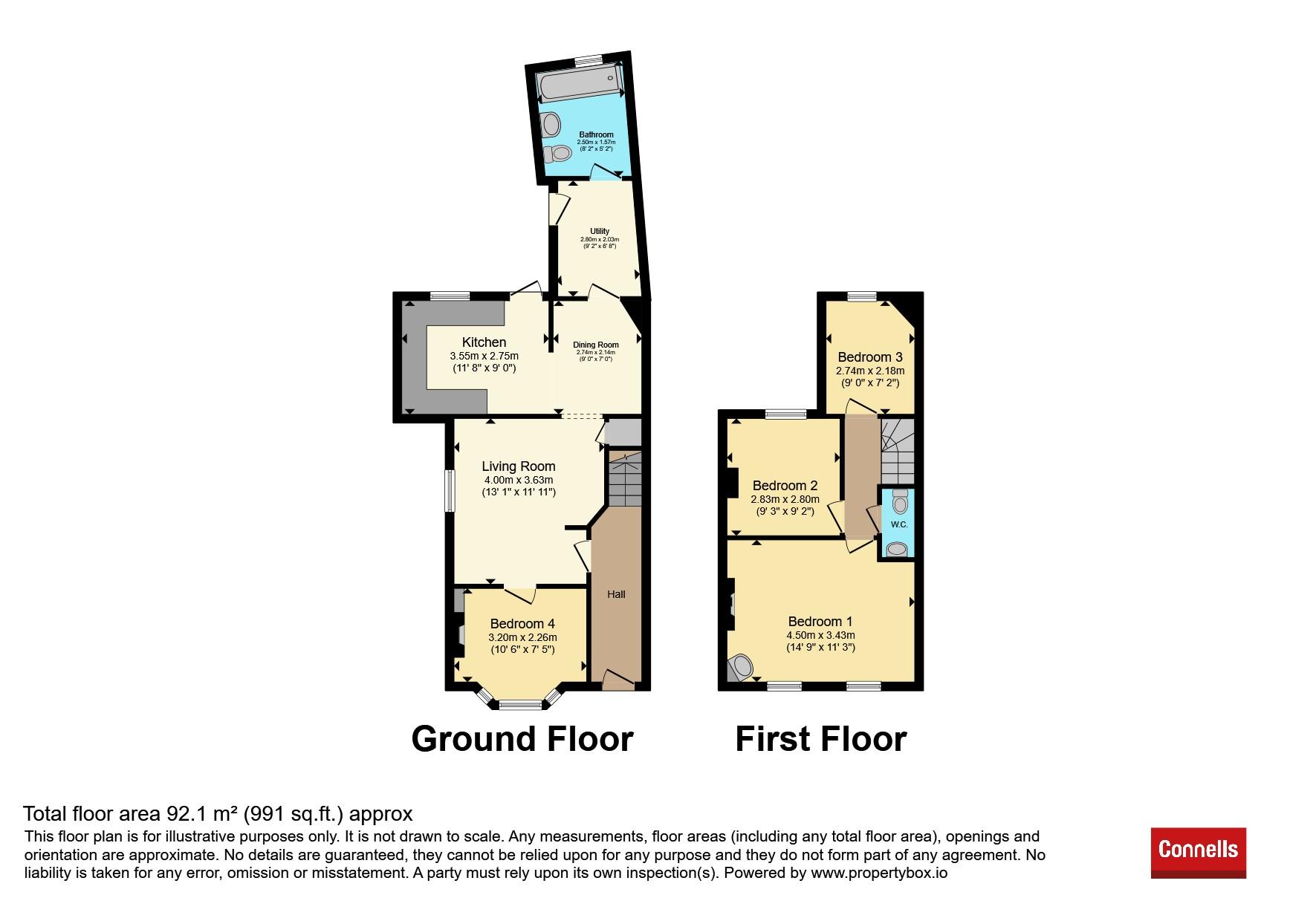 36, Church Road, Bristol floorplan
