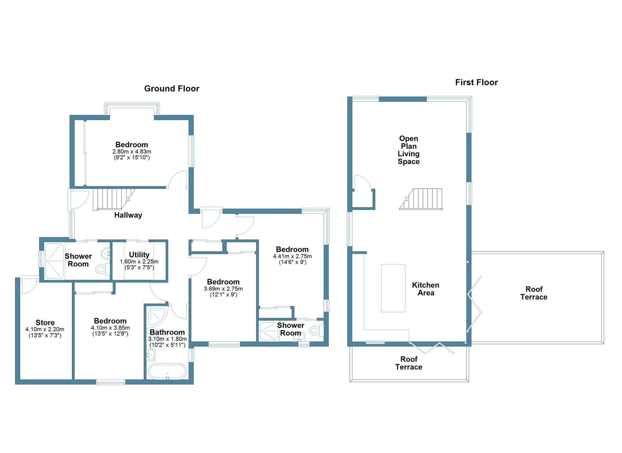 Below, Pwllheli floorplan
