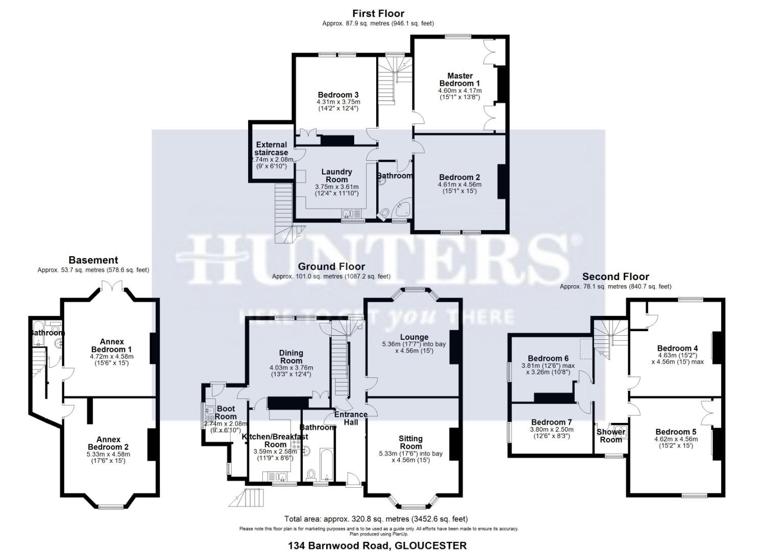 Barnwood Road, Gloucester GL4, 8 bedroom semidetached house for sale