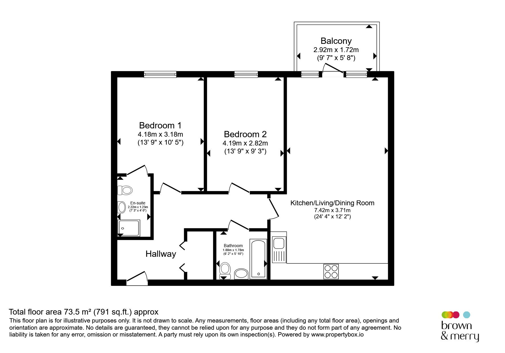 81, Regents House, Frogmore Road, HEMEL HEMPSTEAD floorplan