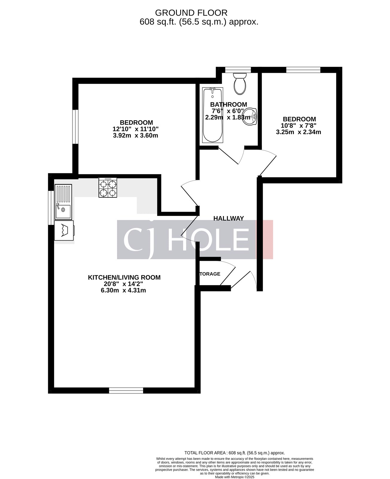21, Griffen Road, Somerset floorplan
