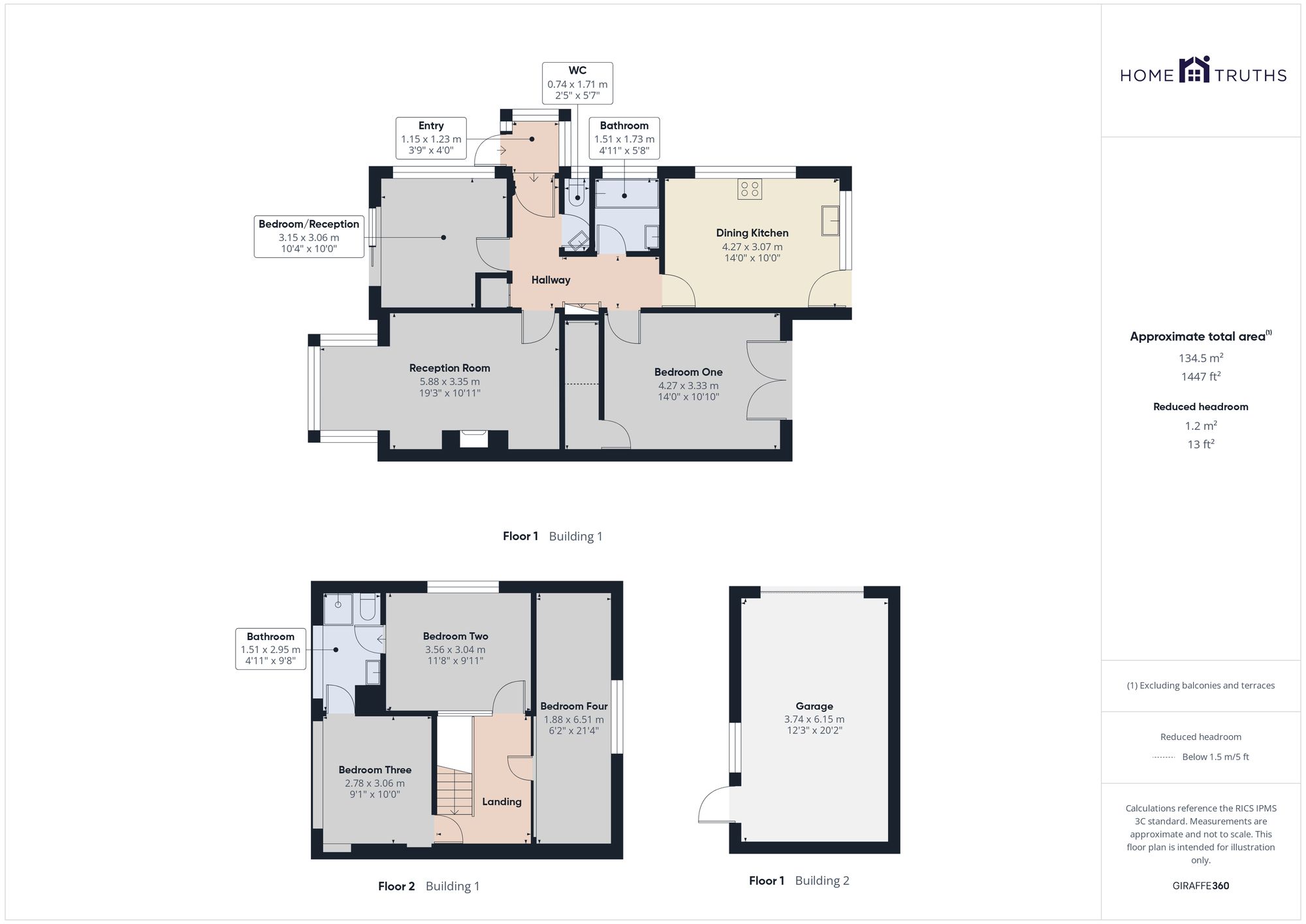 60 Claytongate, Chorley floorplan