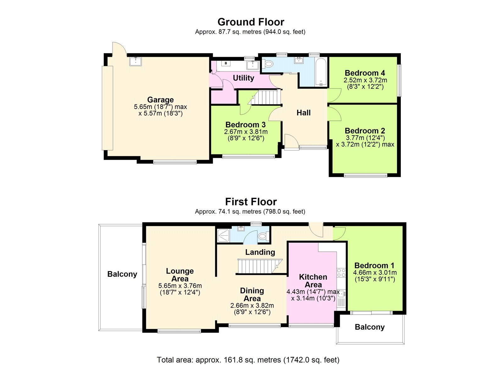 Wychwood,, Lon Brynteg, Menai Bridge floorplan