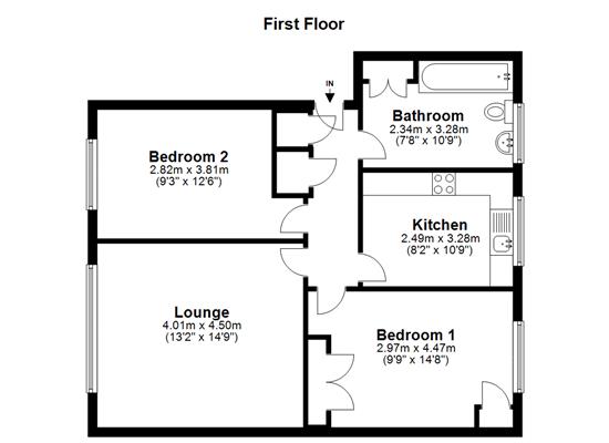 2 Bedrooms Flat to rent in Tupwood Lane, Caterham CR3