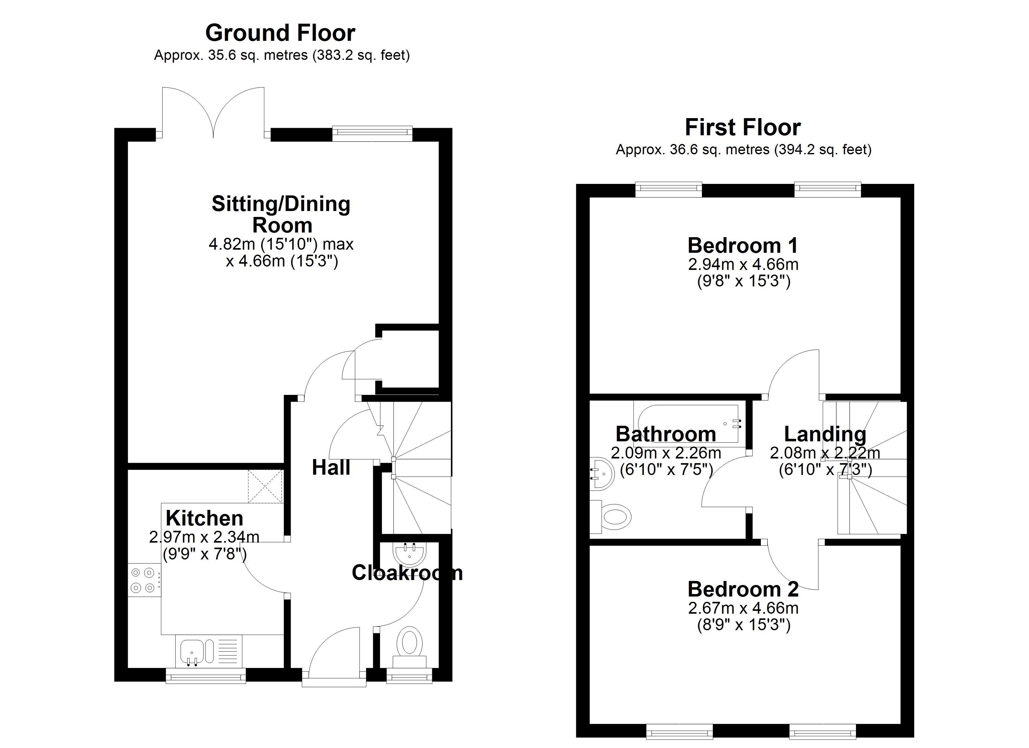 5, Farriers, Hampshire floorplan