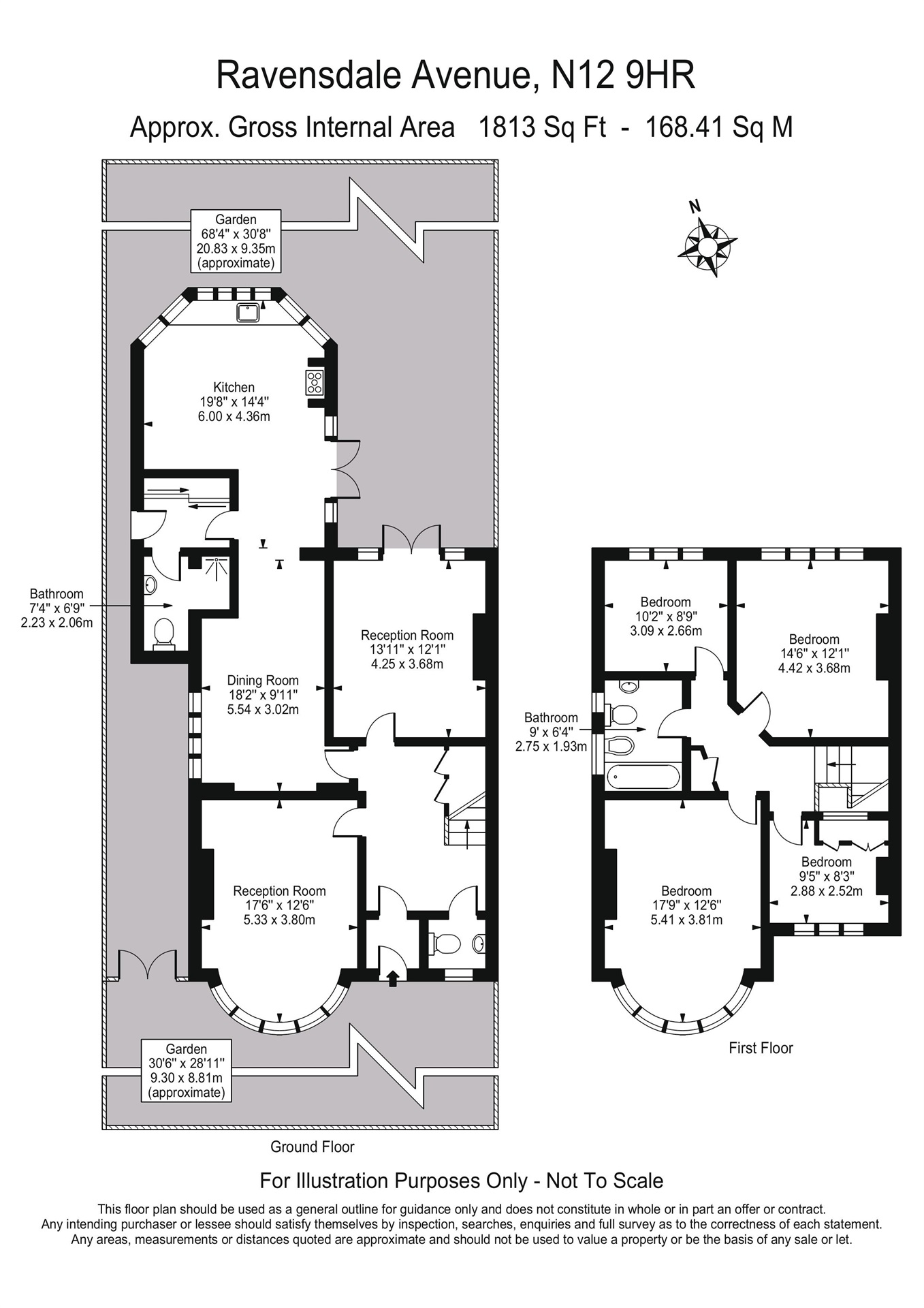 39, Ravensdale Avenue, London floorplan