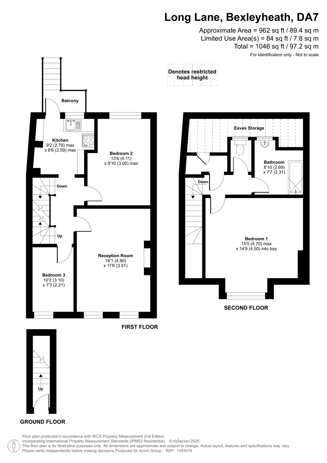 149A,, Long Lane, Bexleyheath floorplan