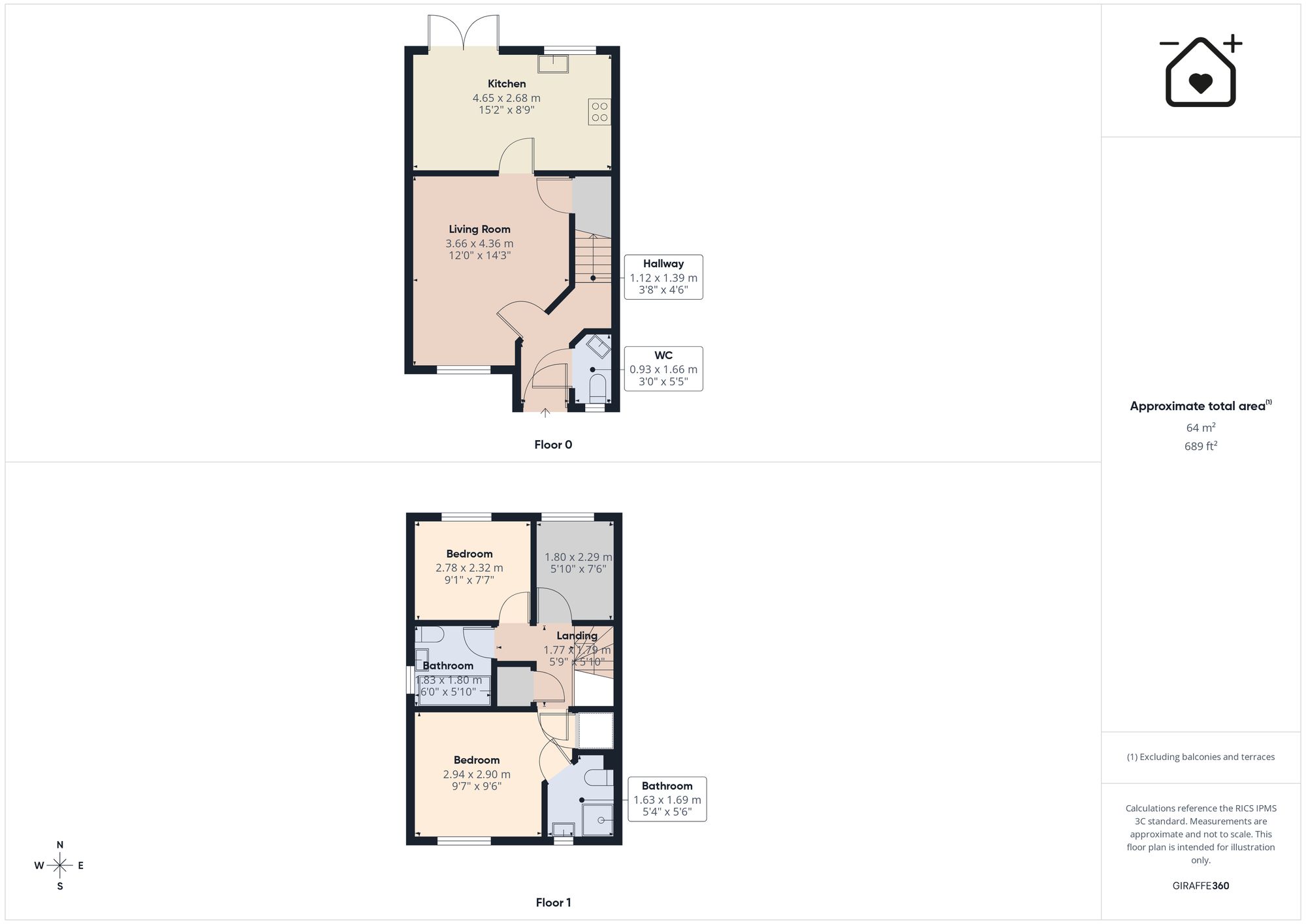 10 Maes Yr Odyn, Narberth floorplan