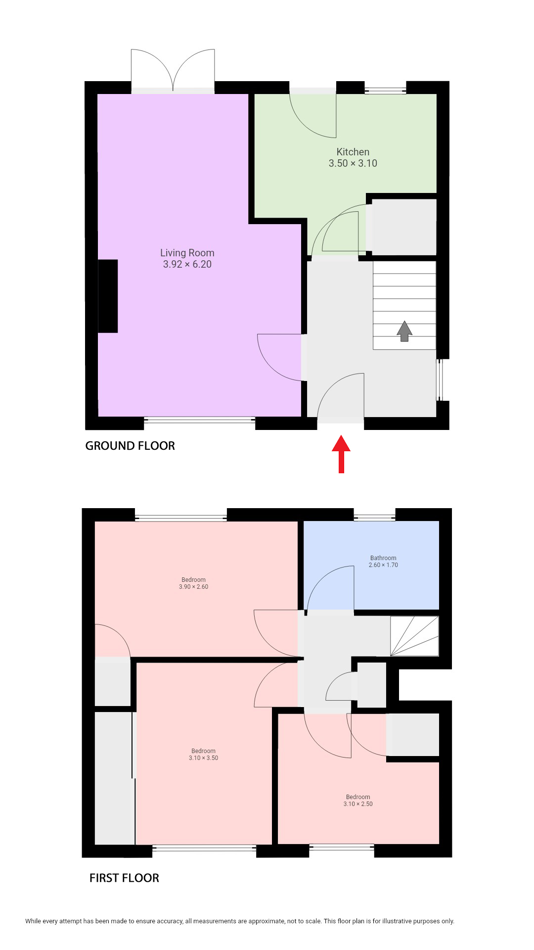 2 Leven Way, Paisley floorplan