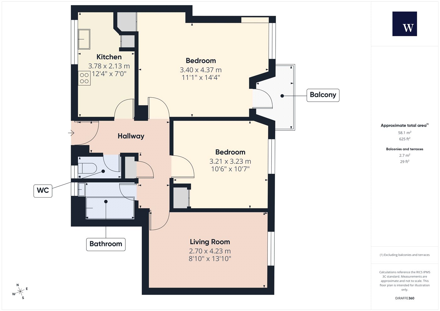 9 Maskell Close,, High Trees, London floorplan