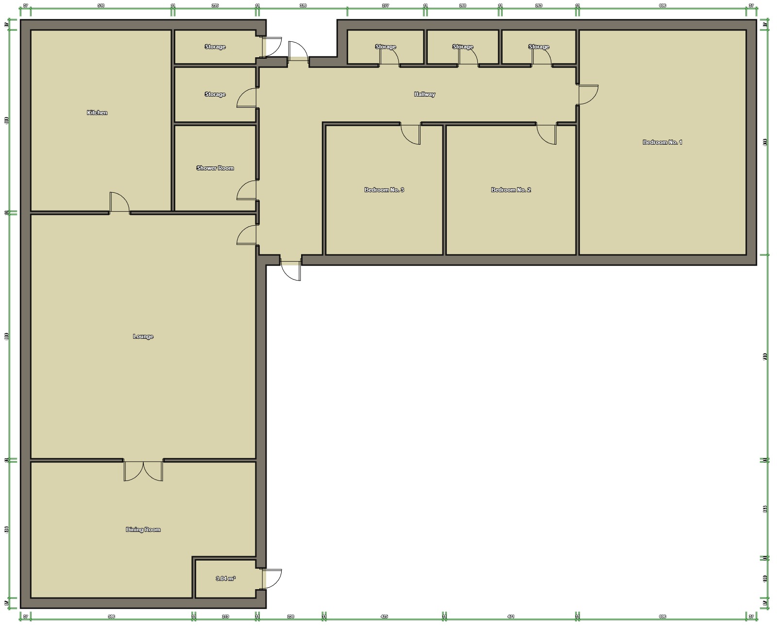 130, Medlar Road, Cumbernauld floorplan