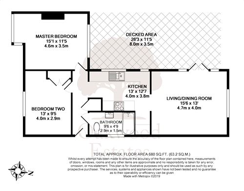 2 Bedrooms Semi-detached bungalow for sale in Withycroft, George Green, Buckinghamshire SL3