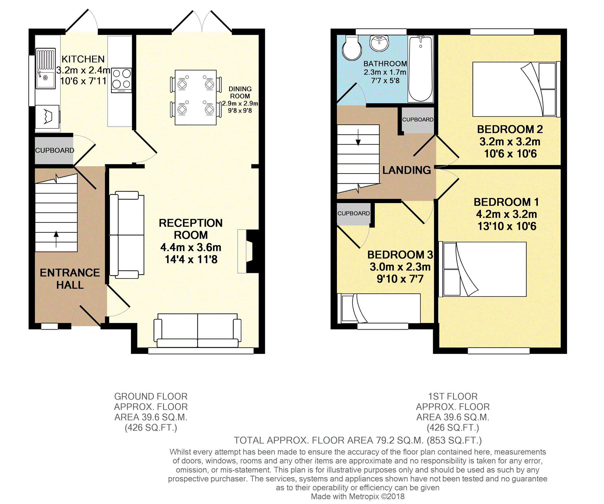 3 Bedrooms Semi-detached house for sale in Winton Road, Whitley Wood, Reading RG2