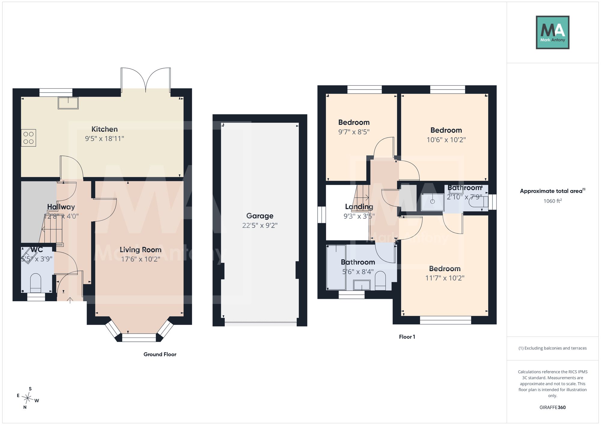 41 Hamilton Close, Warrington floorplan